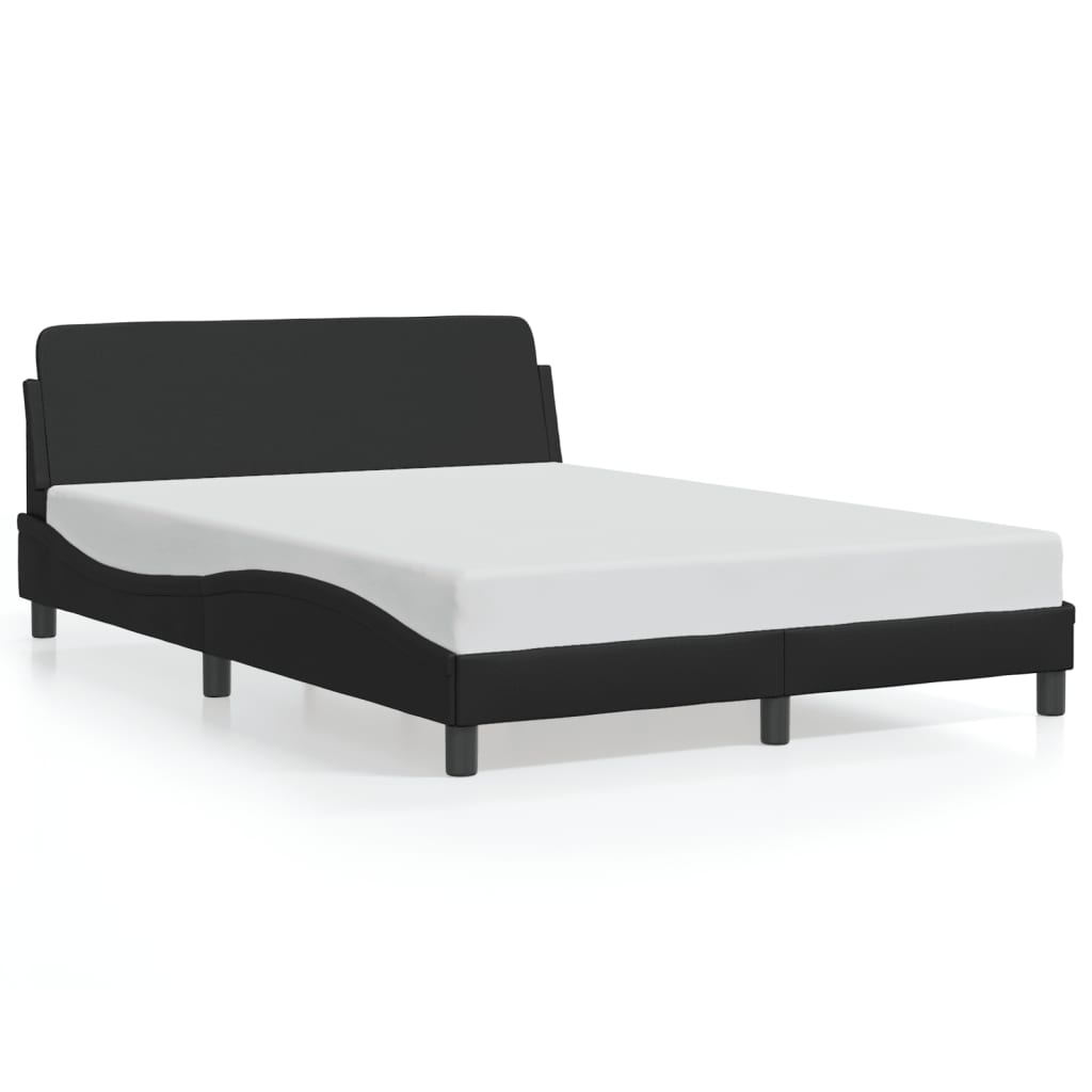White upholstered sofa bed with detailed dimensions