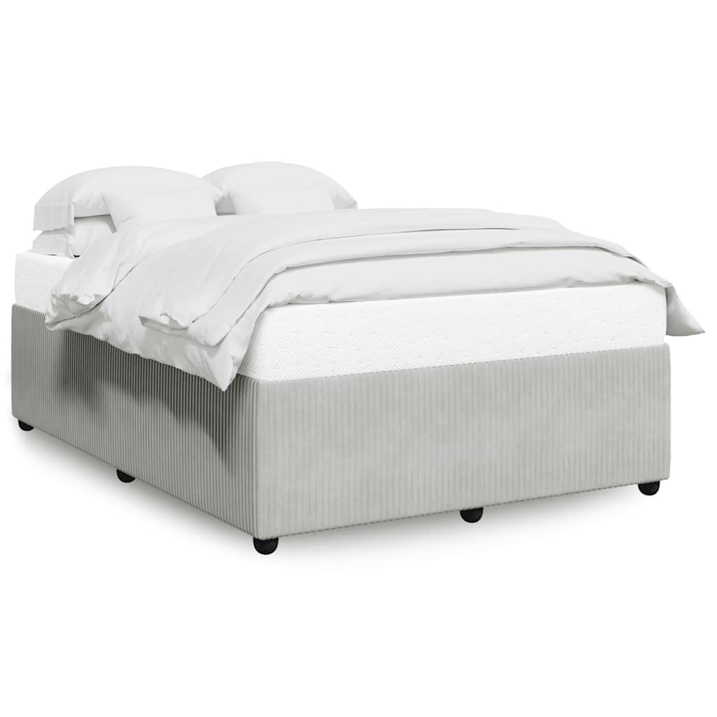 Diagram of a divan bed frame with dimensions