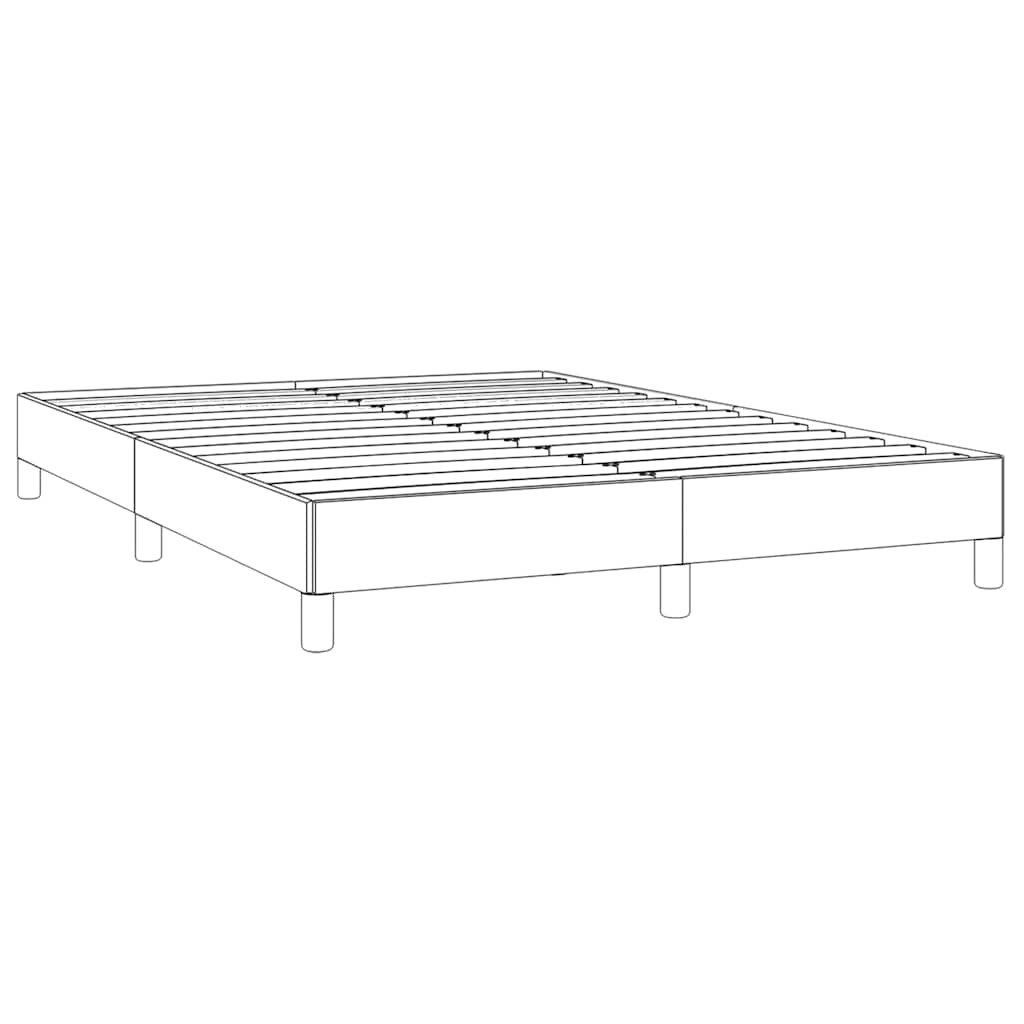 Enjoy Restful Sleep with Light Gray Queen Bed Frame - Durable Fabric, Sturdy Legs
