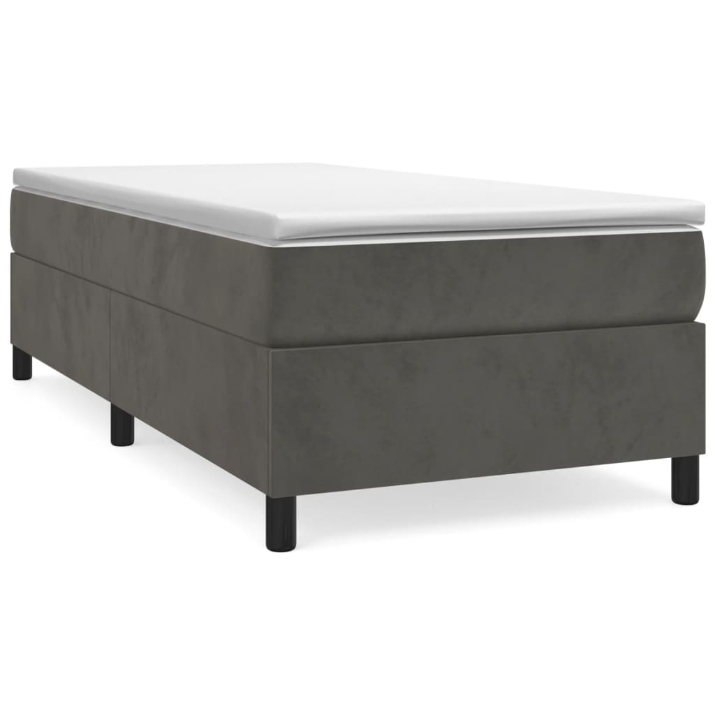 Wooden bed frame with slatted base  cm long