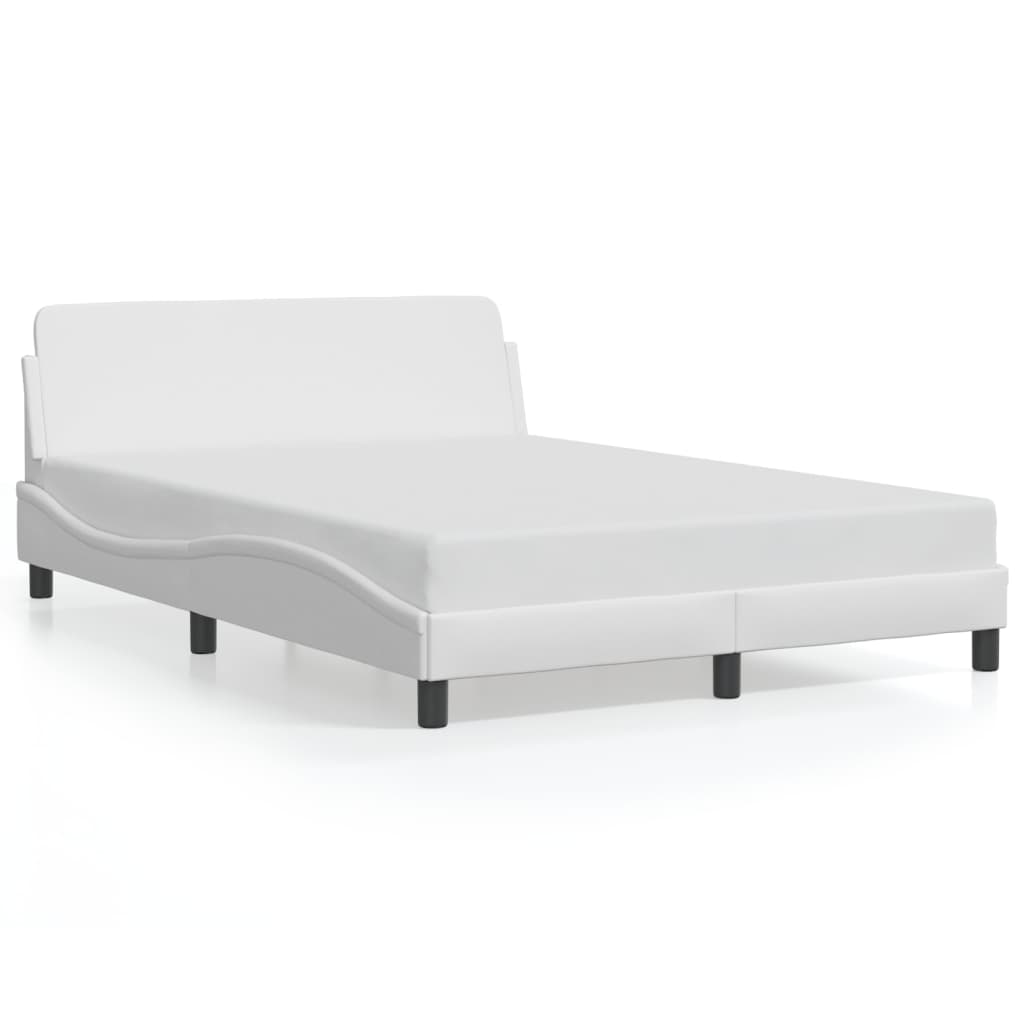 Diagram of a wooden bed frame with dimensions highlighting its length and height