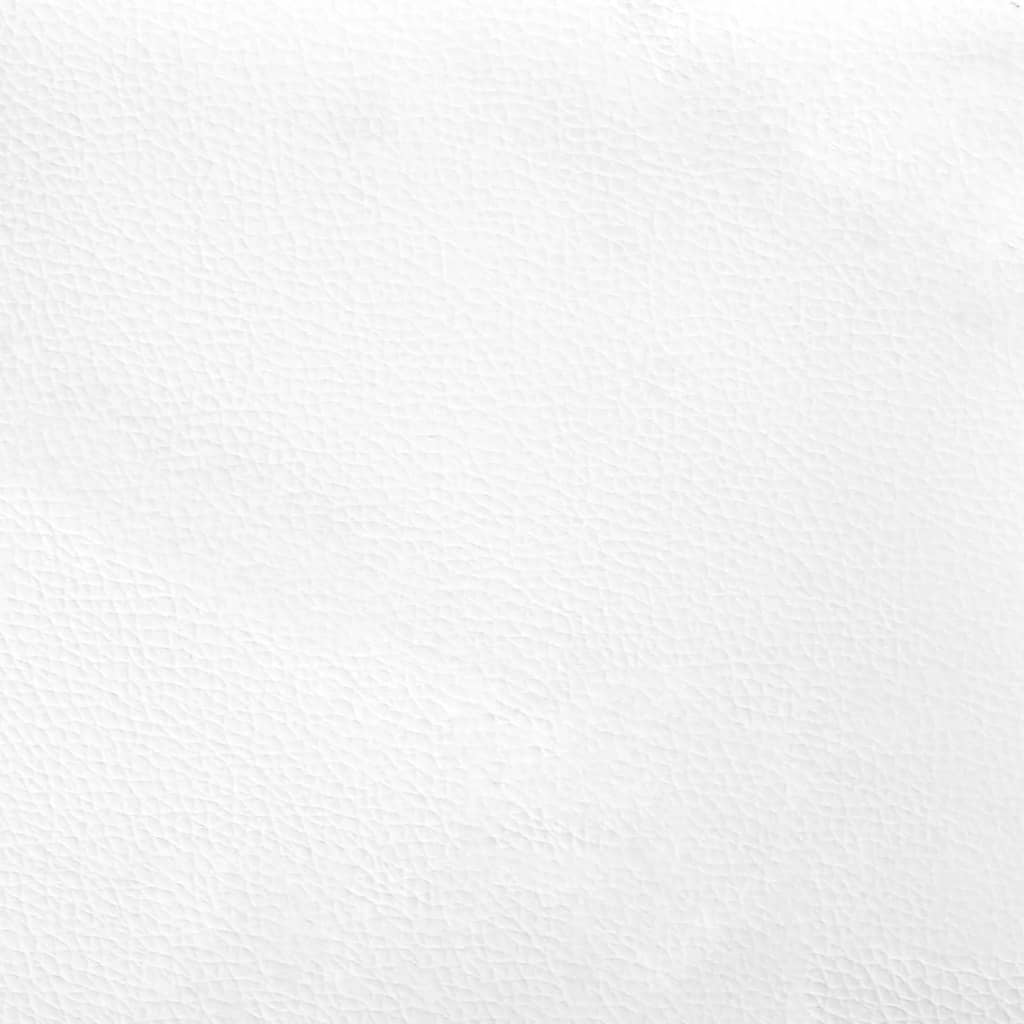 Textured black faux leather material swatch