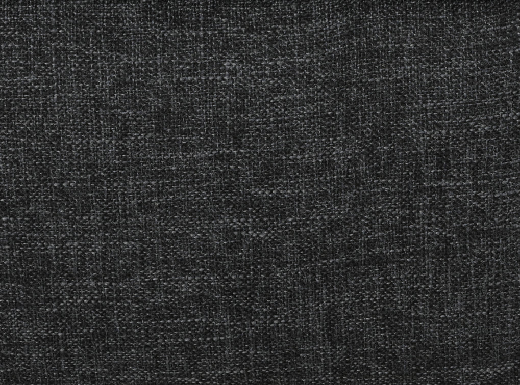Dark gray woven upholstery fabric for office seating