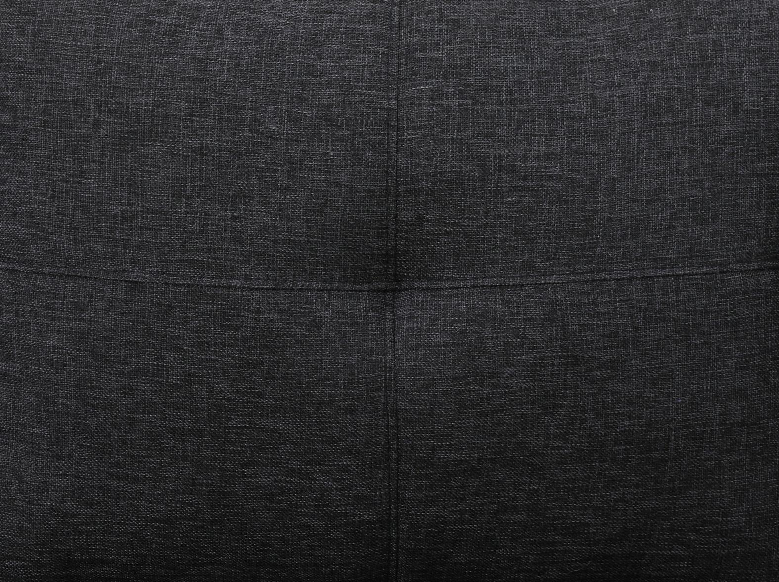 Dark gray modern sofa upholstery fabric with stitched panels