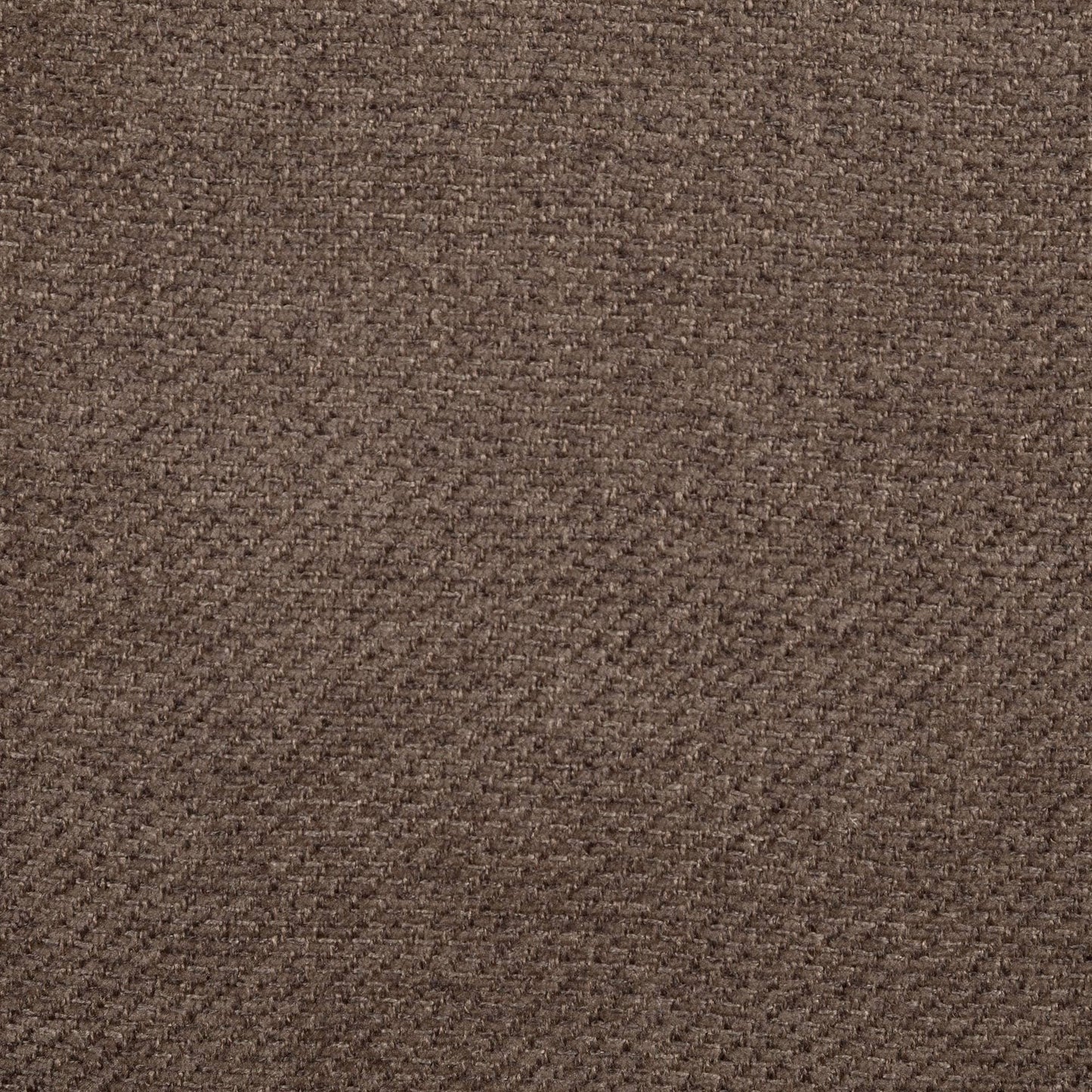 Textured brown upholstery fabric swatch with a tight weave