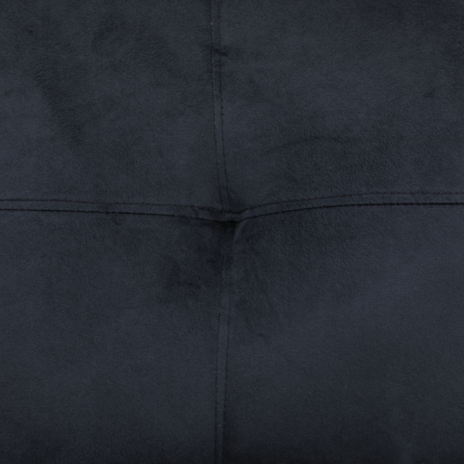 Dark navy plush fabric texture with visible stitching detail