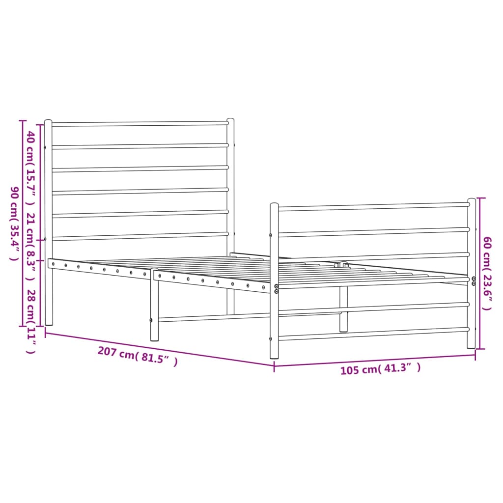 White metal heated towel rail with horizontal bars