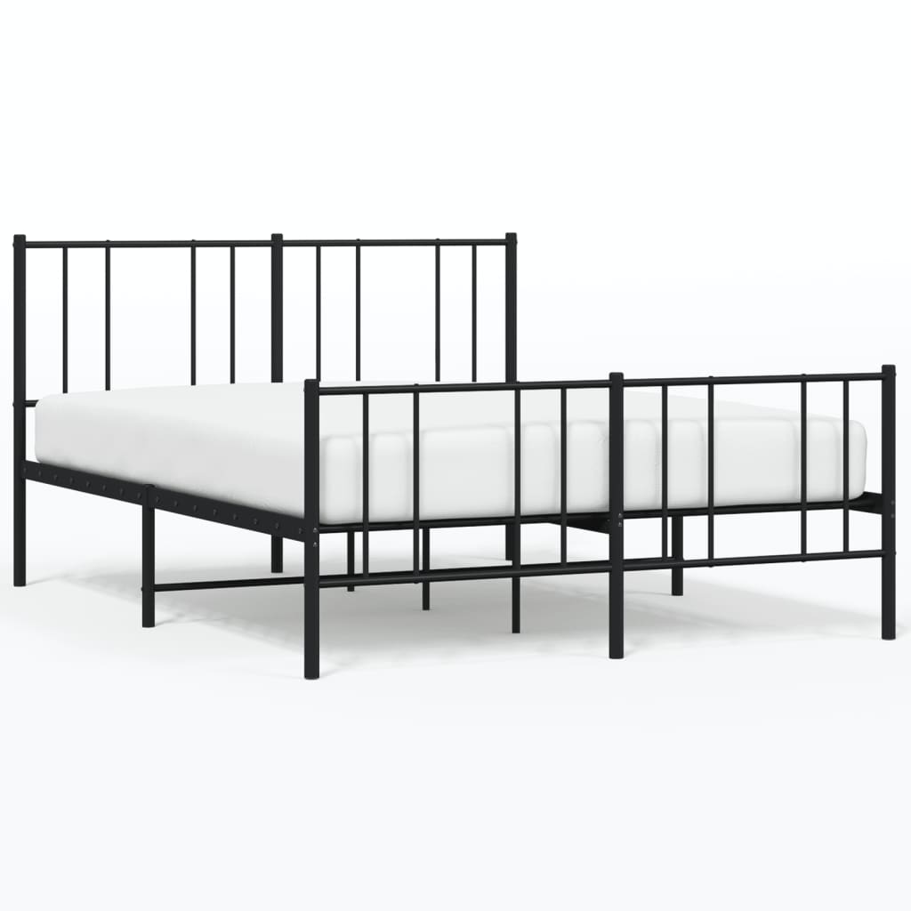 Diagram of a silver metal bed frame with dimensions labeled