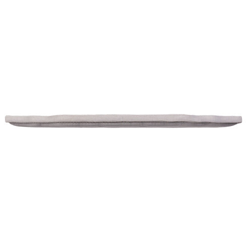 Grey suede wrist strap for camera protection and secure grip
