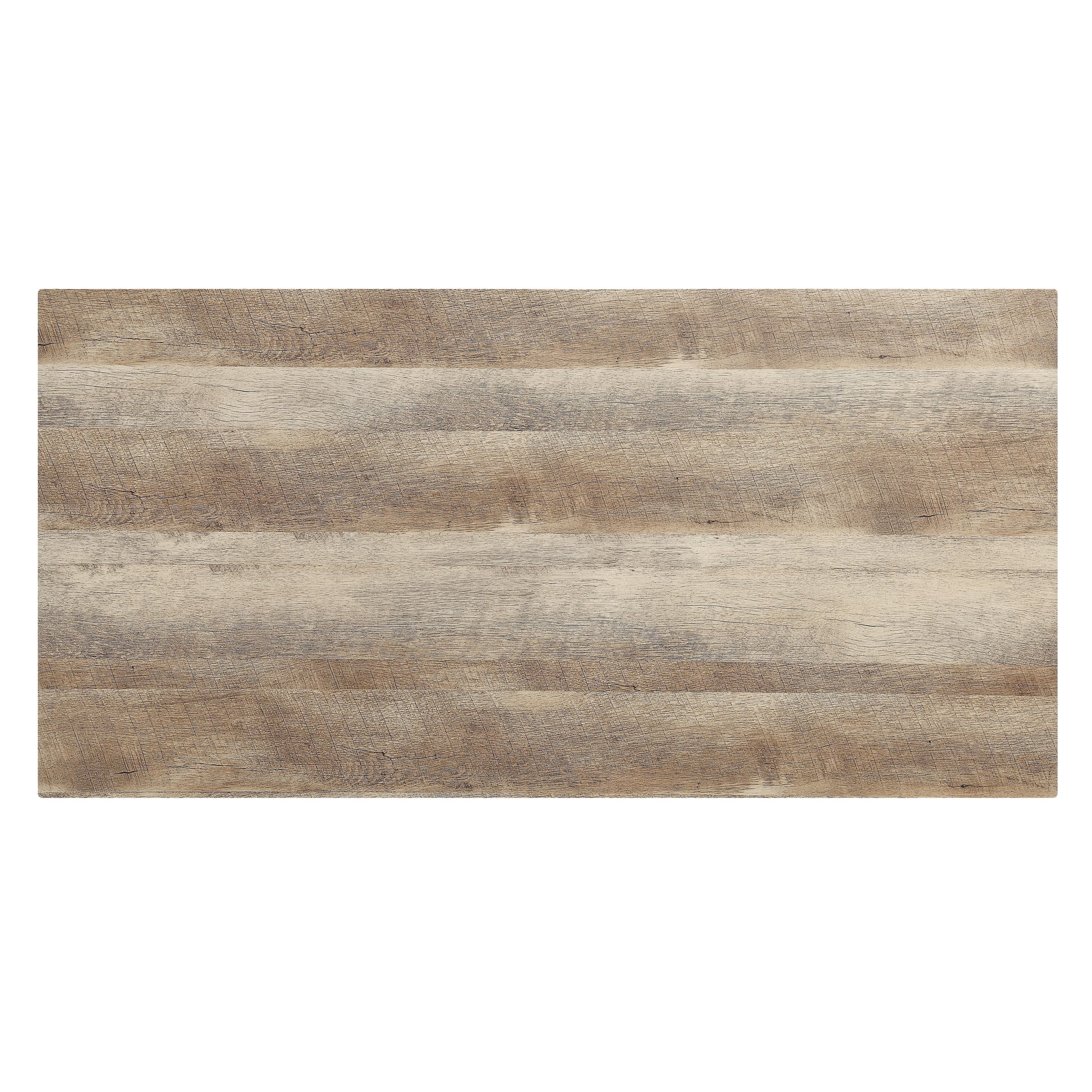 Rustic oak wood grain laminate sheet with textured finish