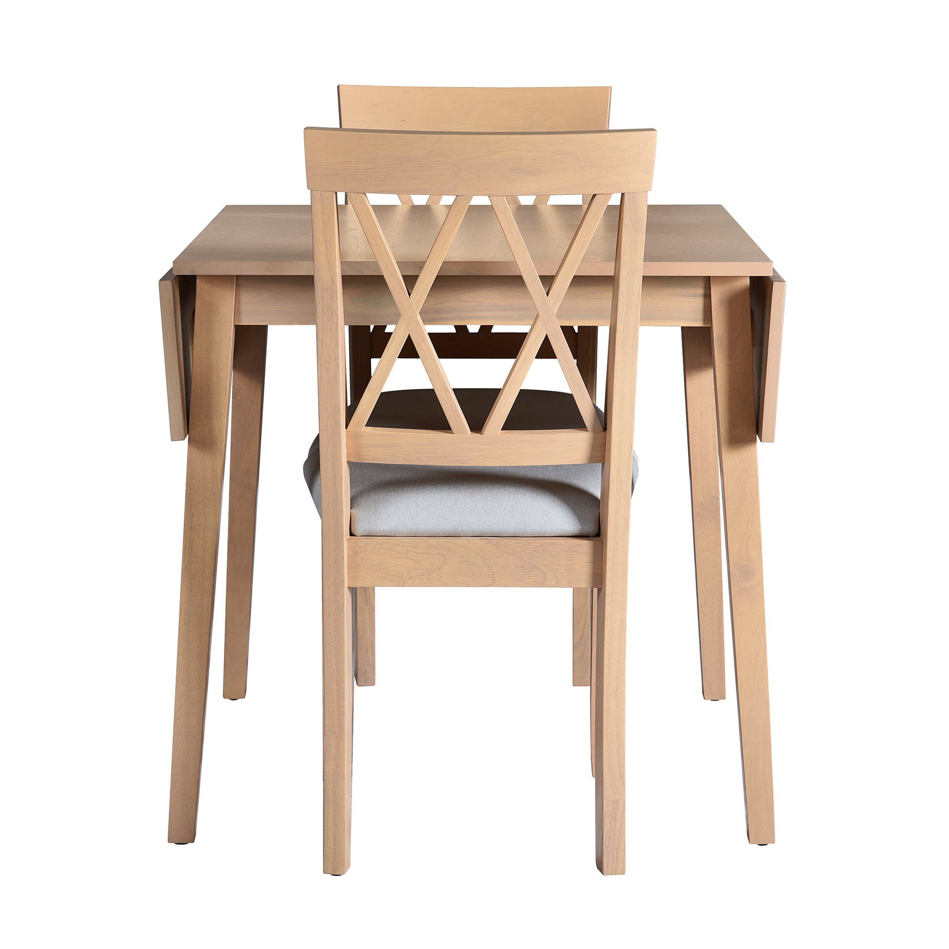 Light oak dining set