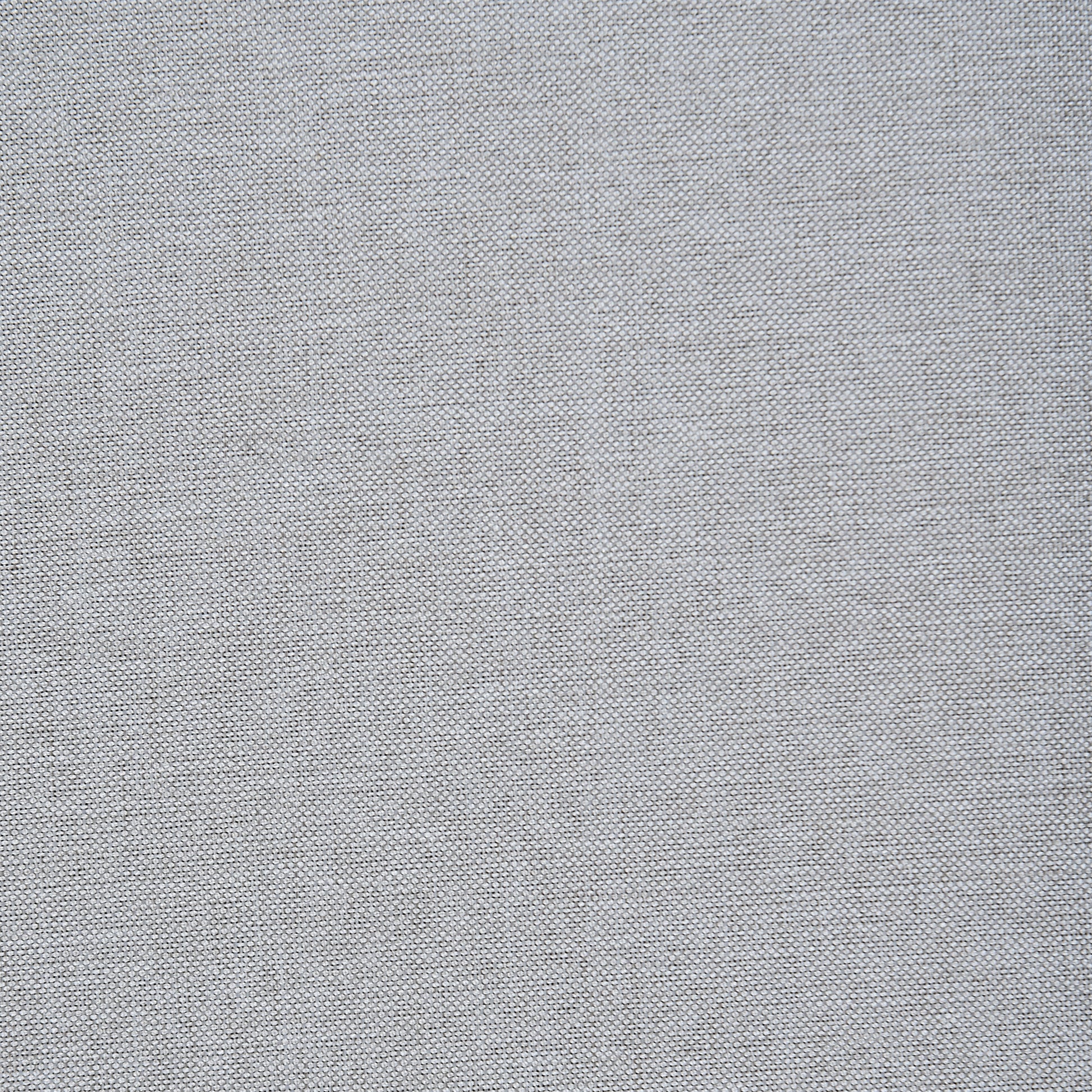 Closeup of grey linen fabric with a textured weave