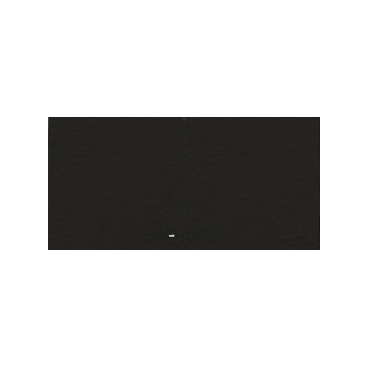 Dark grey double door cabinet with brushed texture