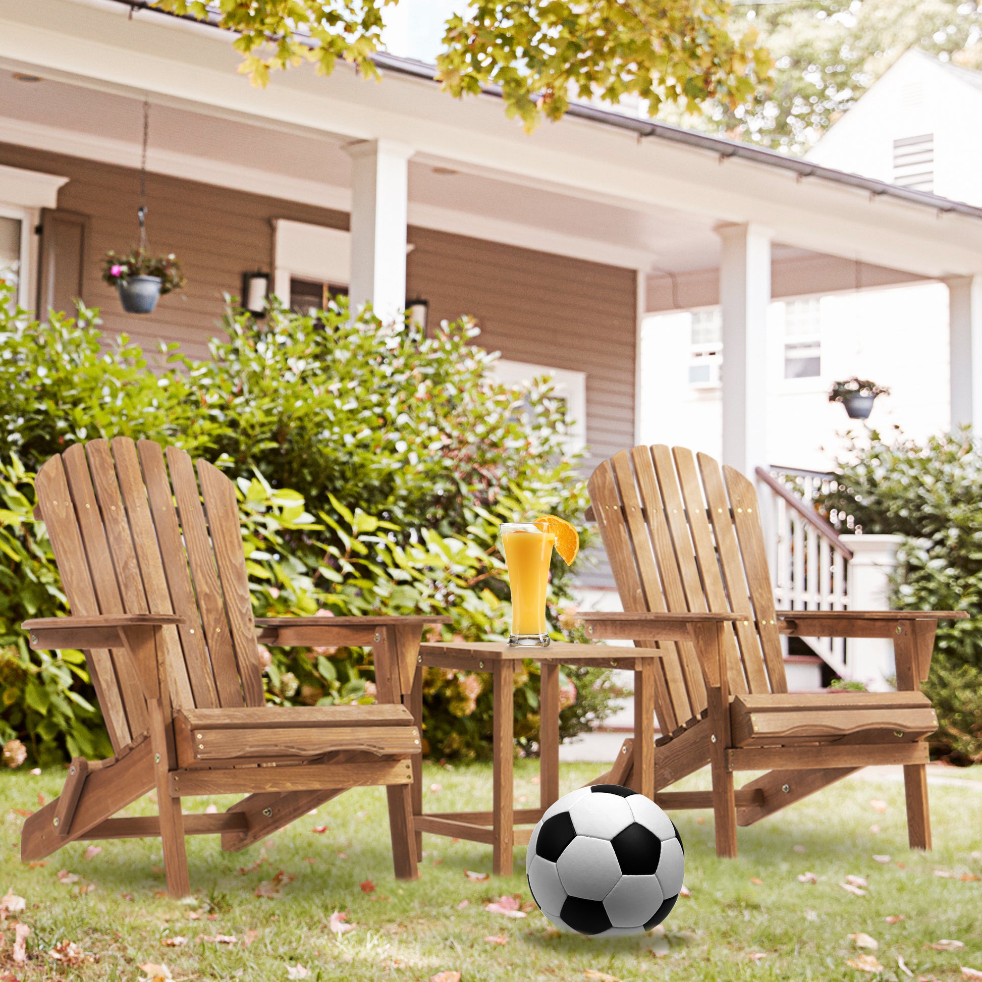 Classic Adirondack chairs