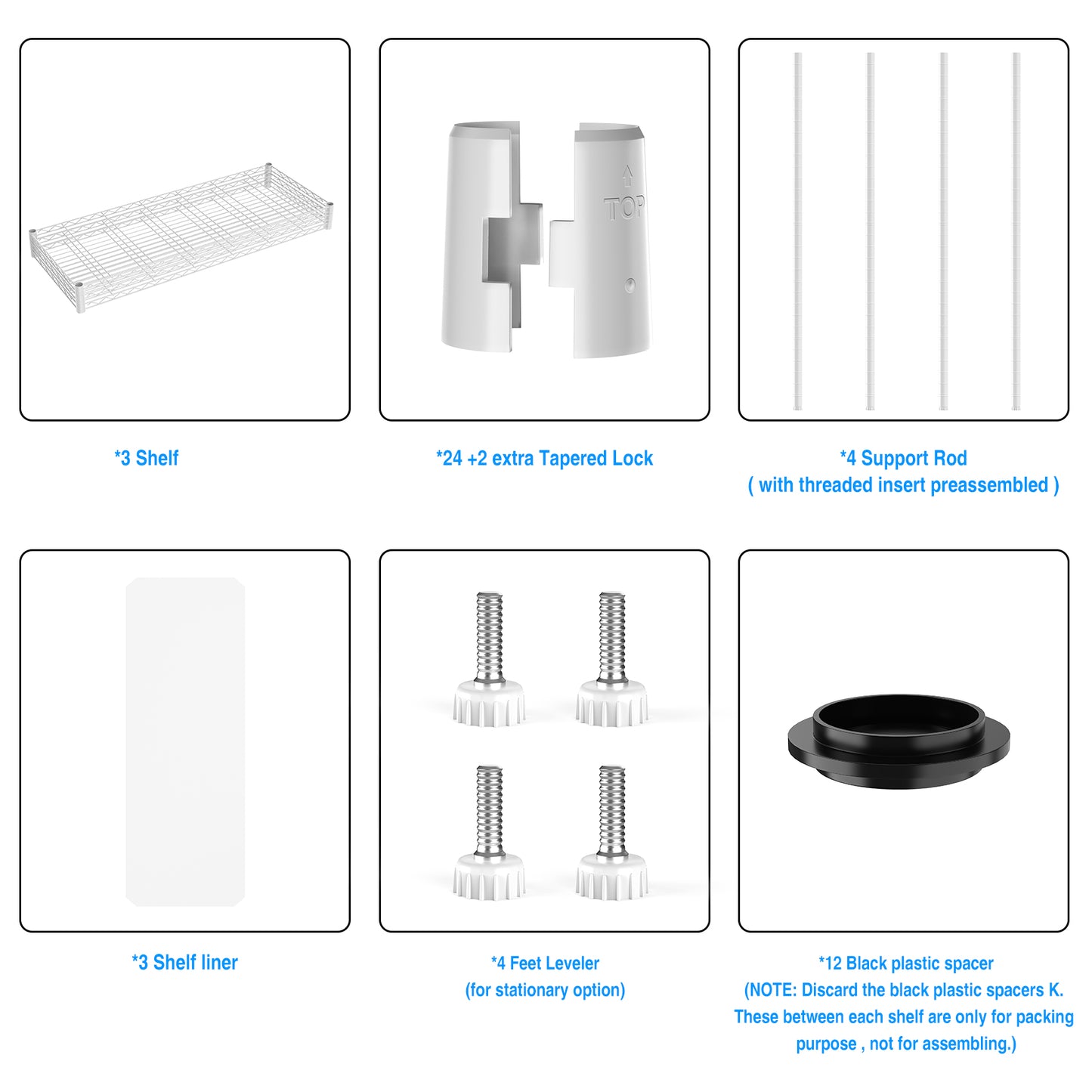 White wire mesh shelf