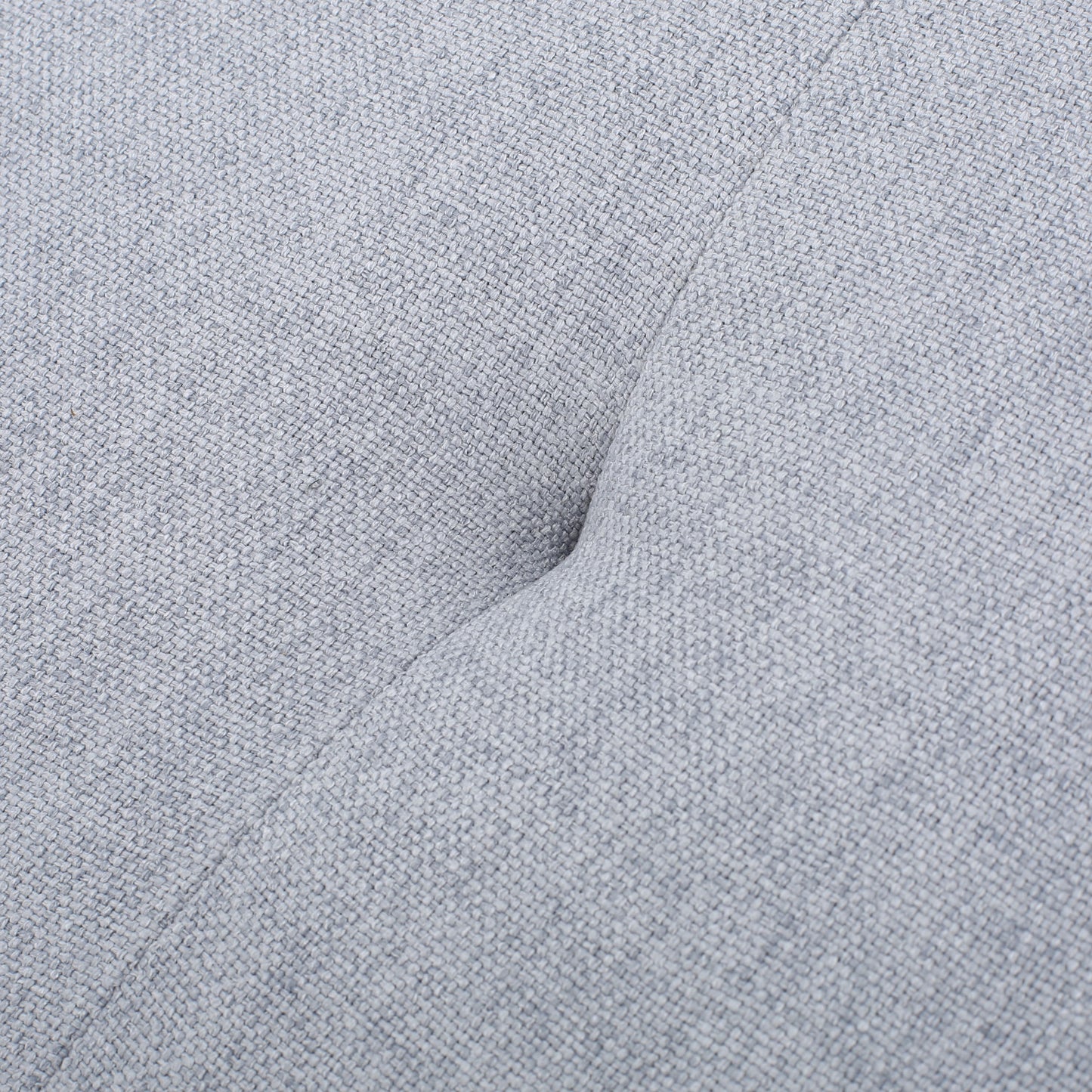 Closeup texture of light grey woven fabric