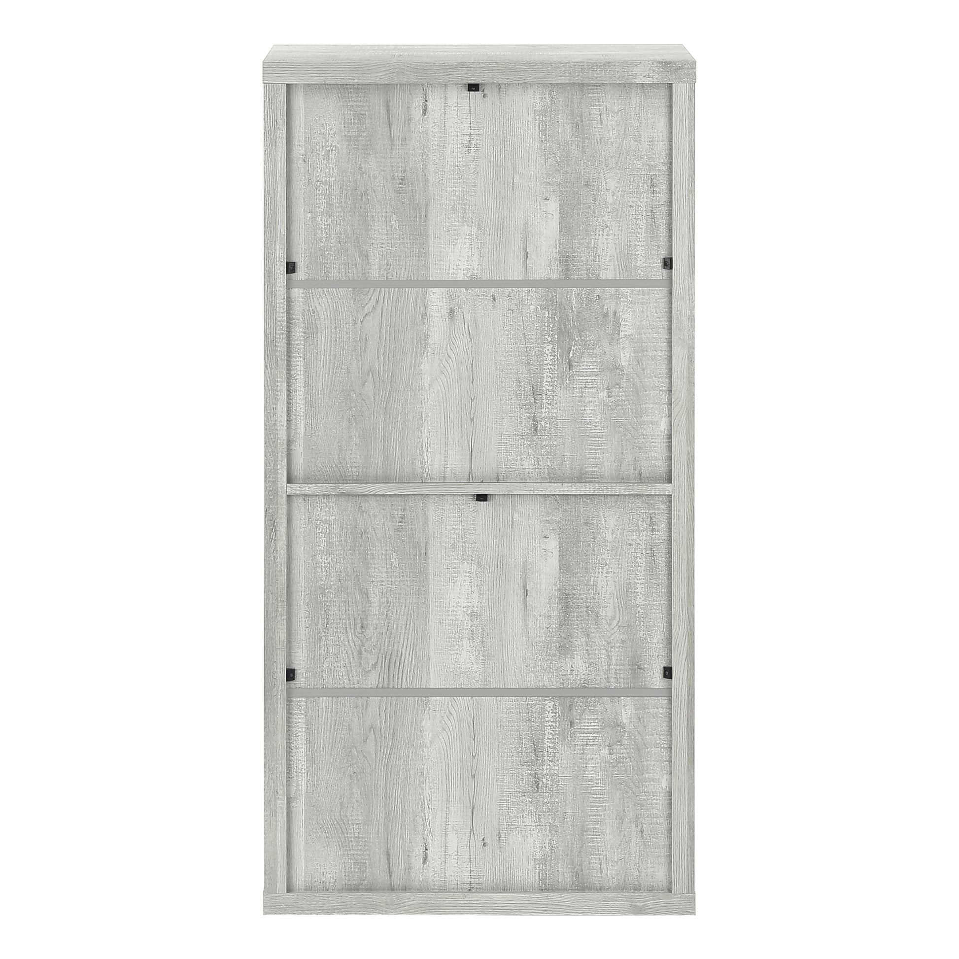 Rustic grey wood tall cabinet