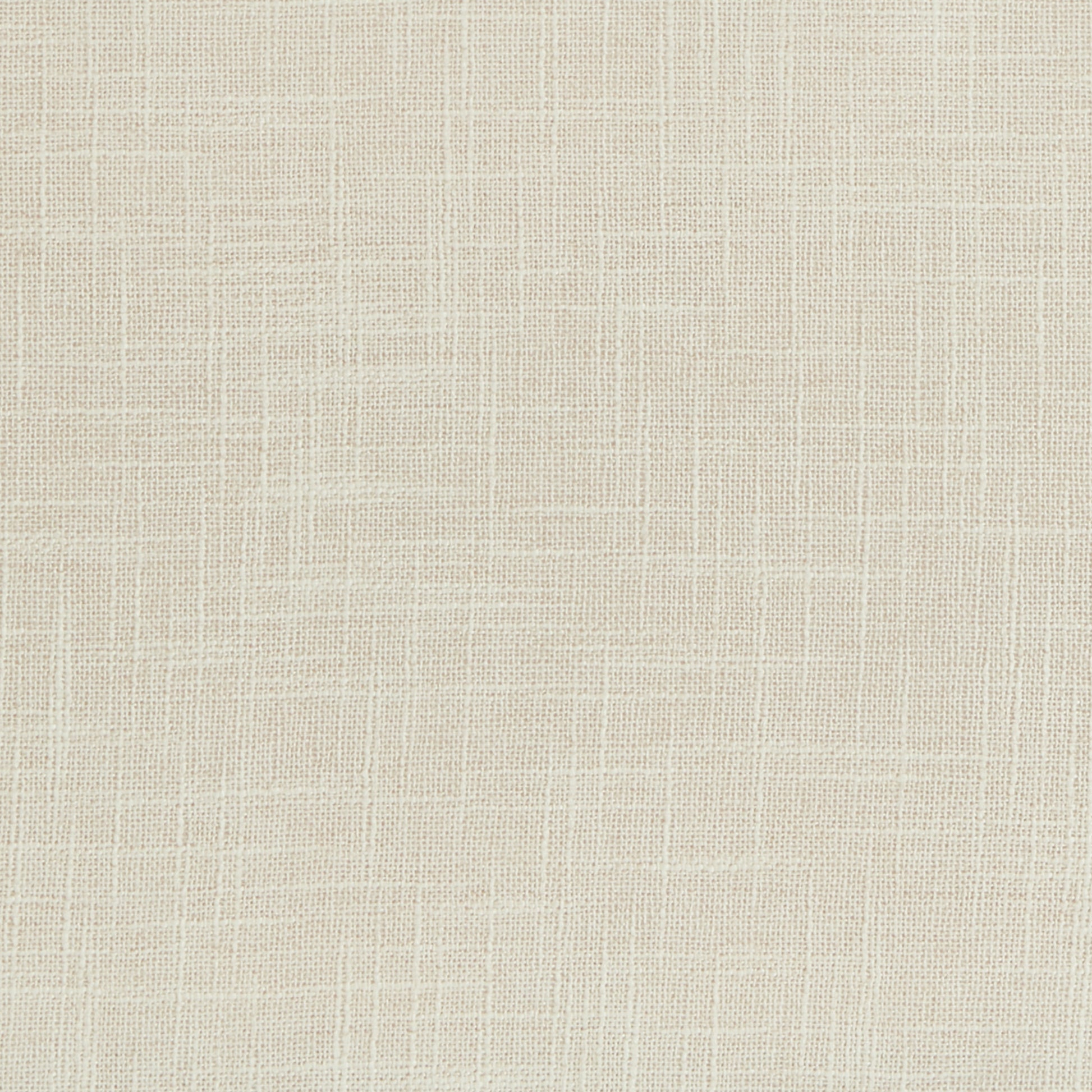 Cream linen fabric with a subtle grid texture
