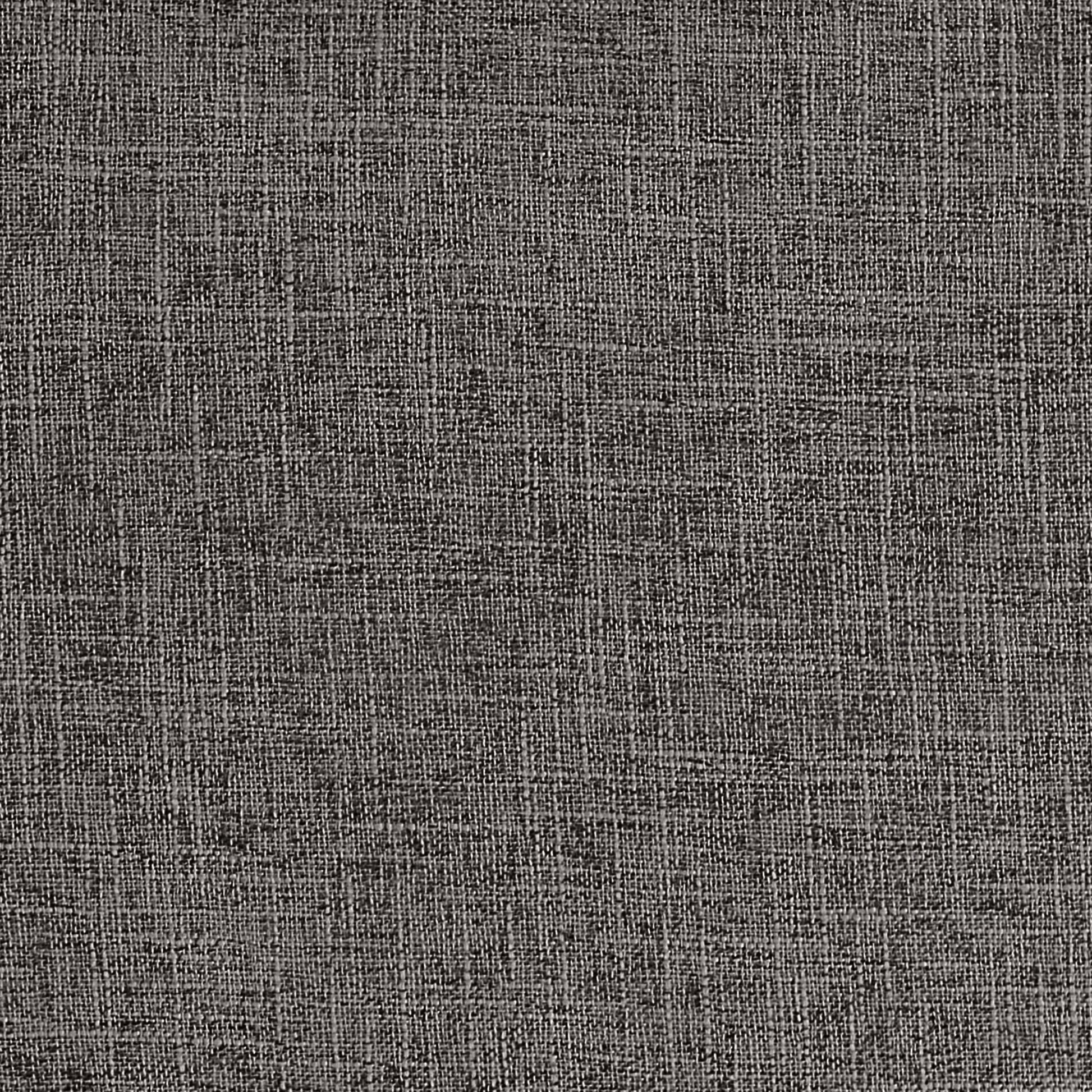 Dark grey linen fabric with visible weave texture