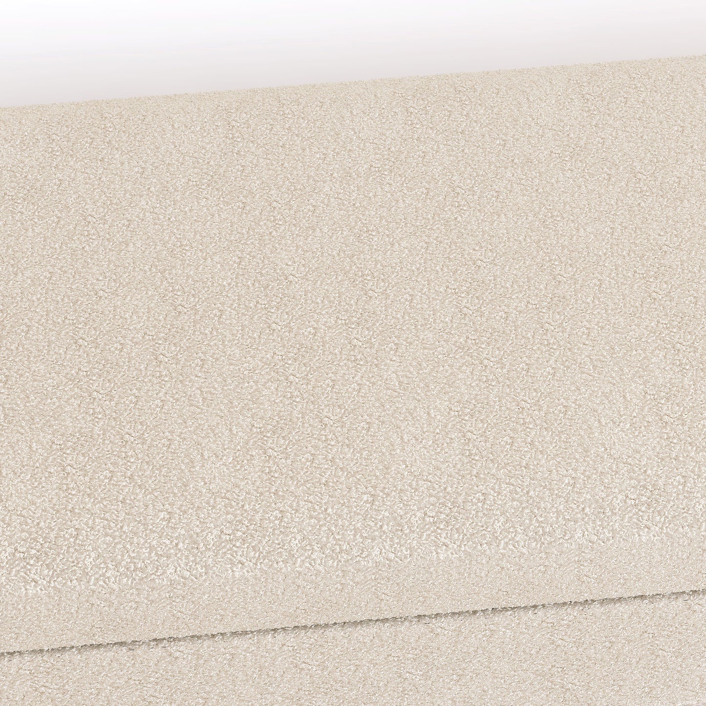 Cream boucle fabric texture