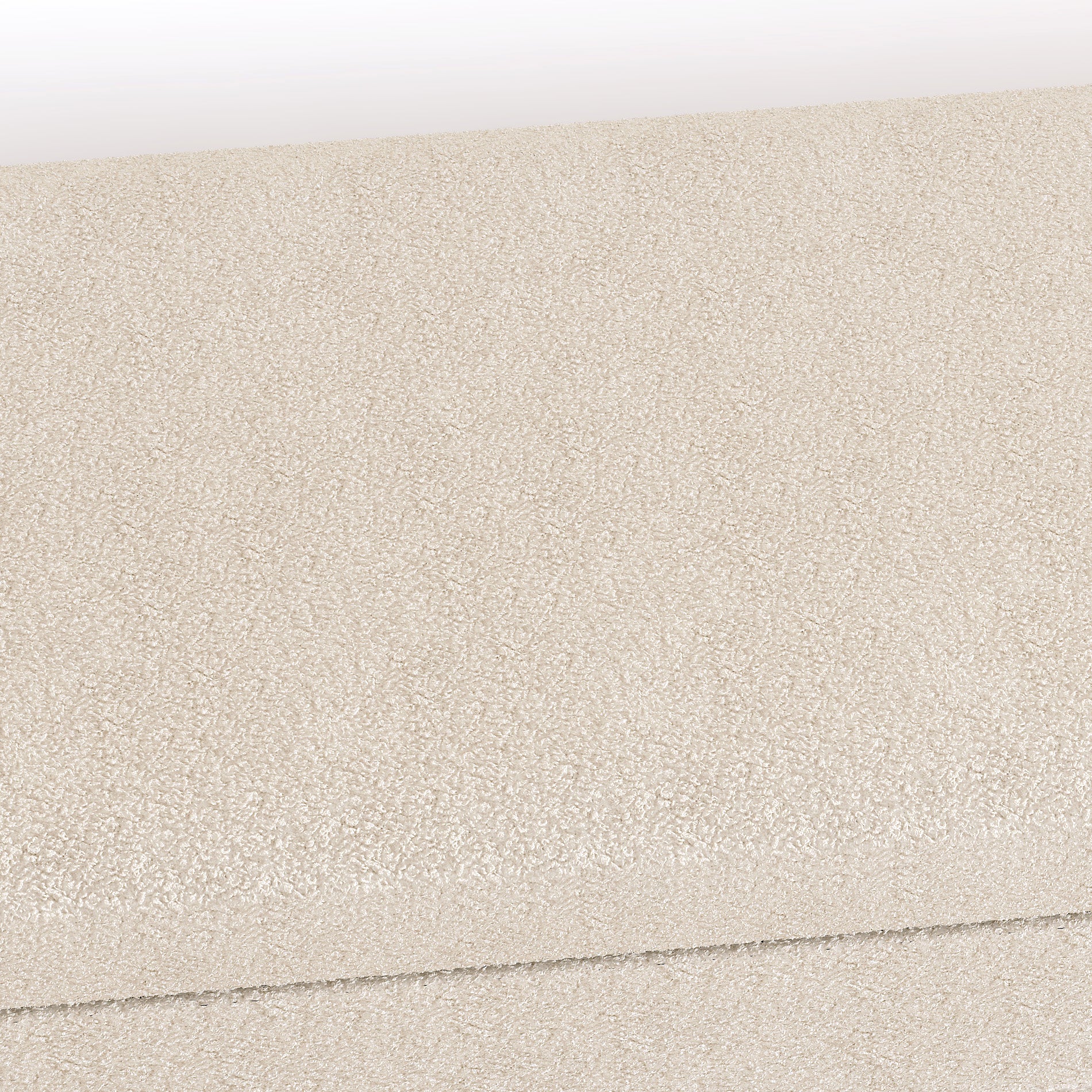 Cream boucle fabric texture