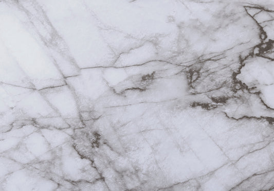 White marble slab with subtle grey veining