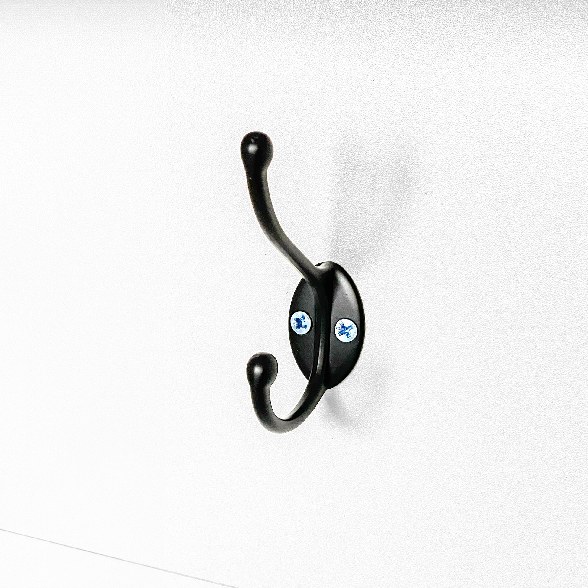 Black double hook