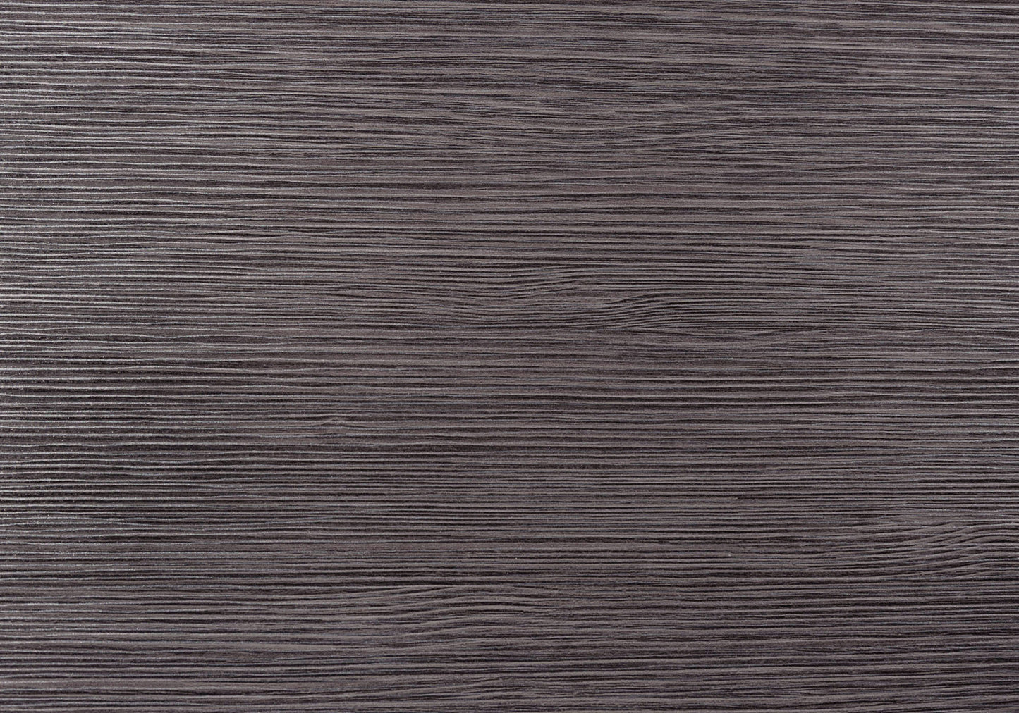 Dark gray textured laminate sheet with horizontal grain