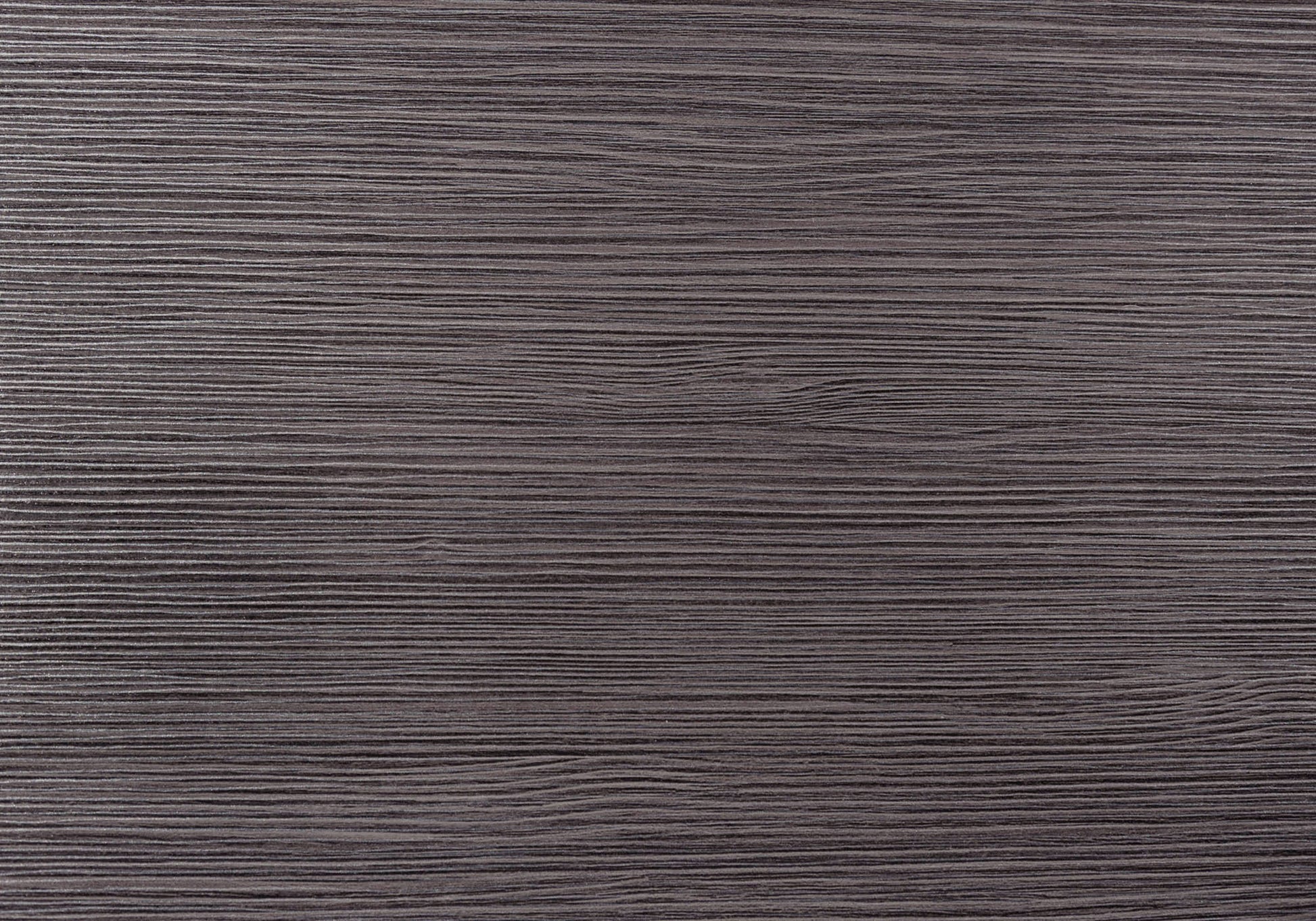 Dark gray textured laminate sheet with horizontal grain