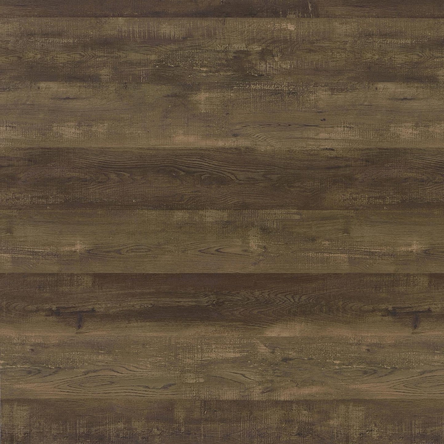Rustic dark brown wood plank flooring texture with subtle grain