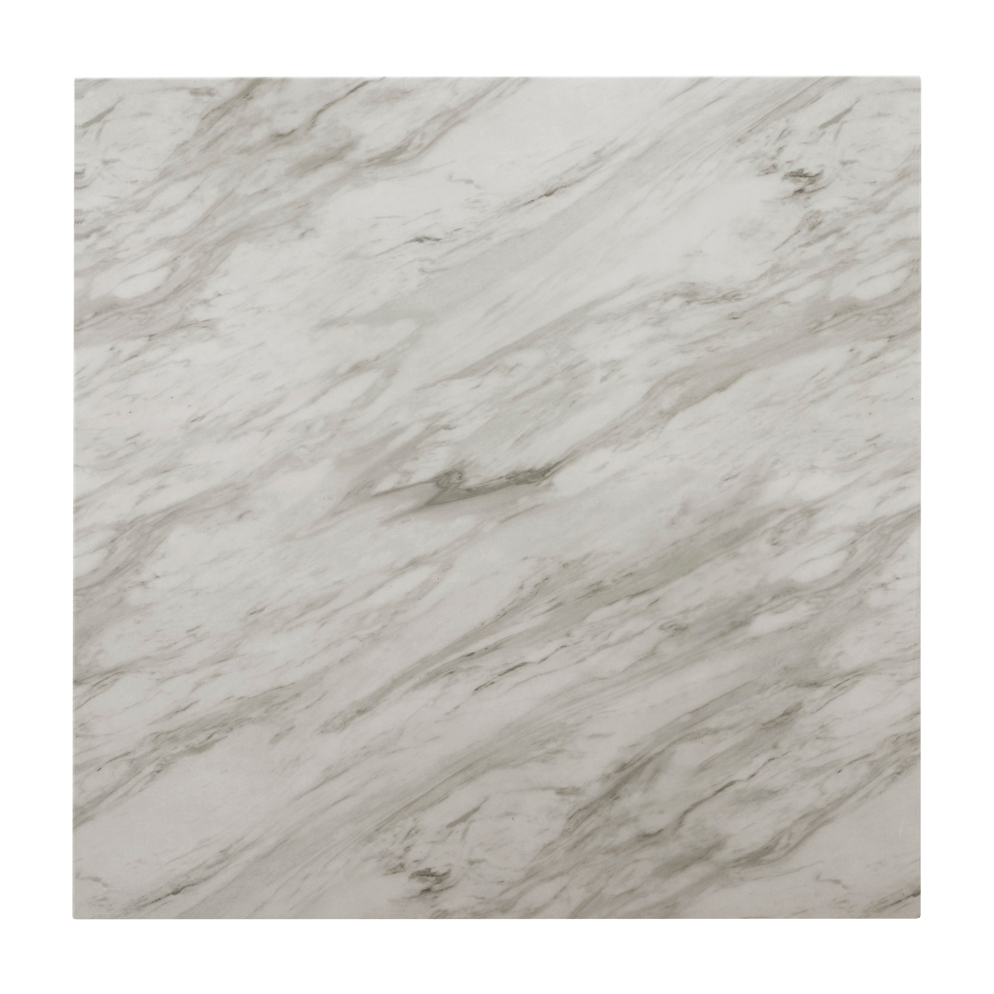 White marbleeffect laminate sheet with subtle grey veining
