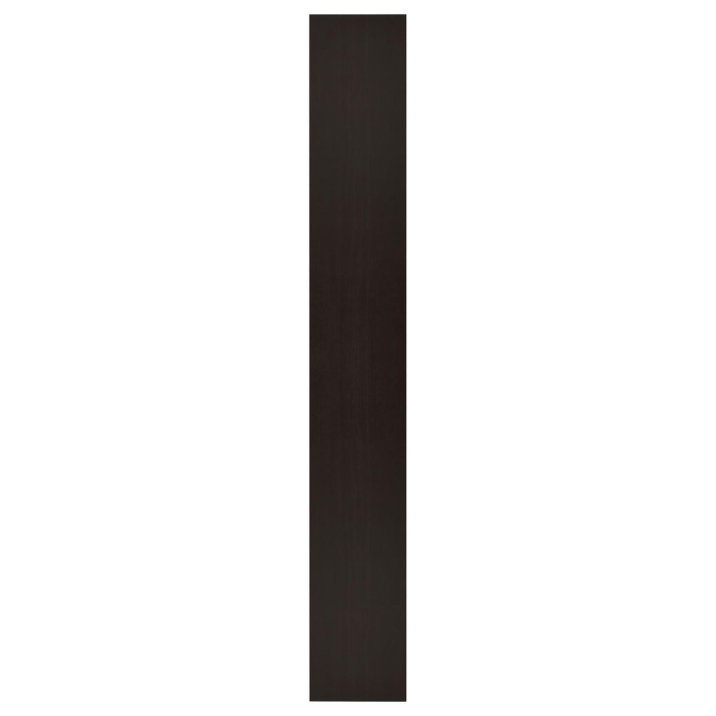 Dark brown wood veneer panel