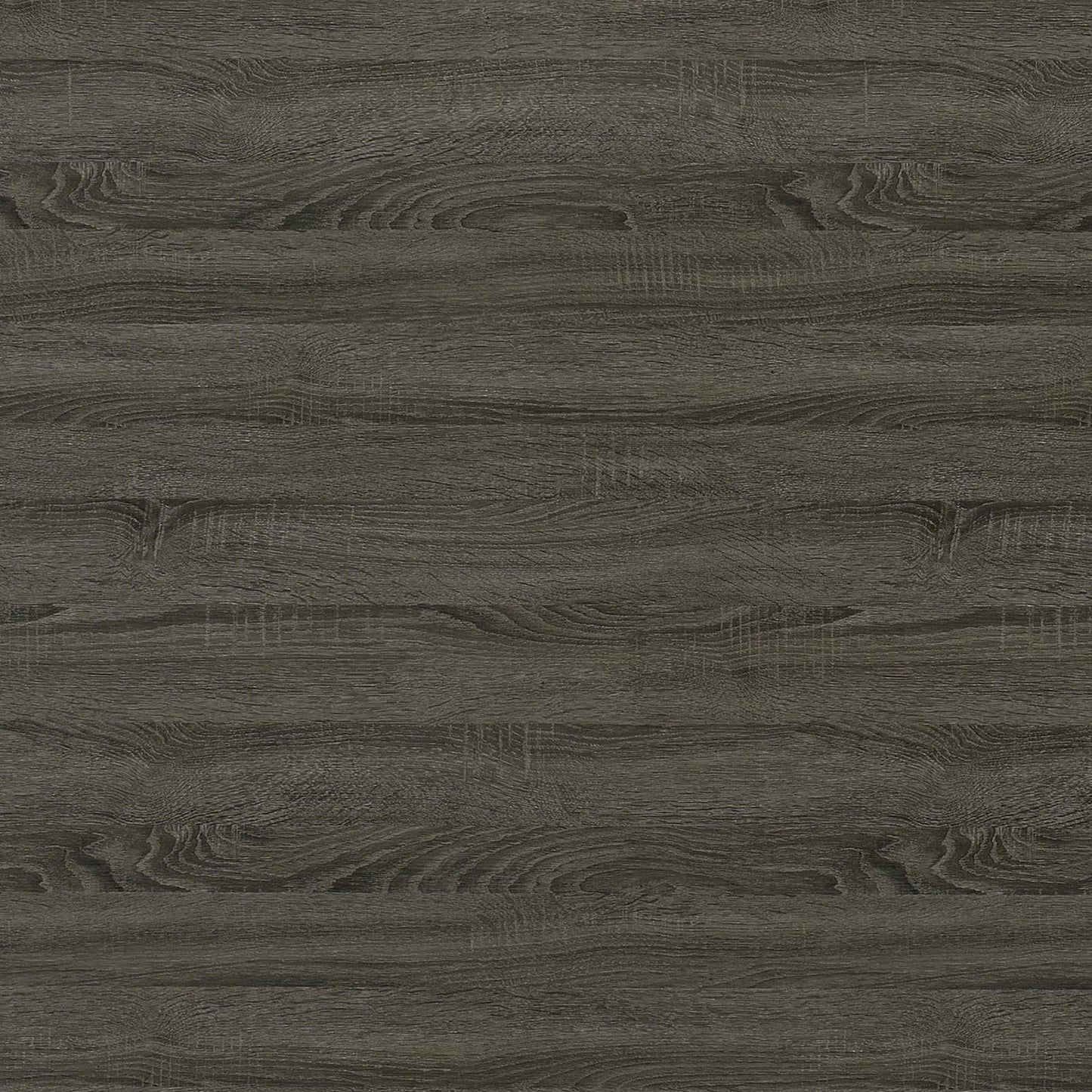 Dark grey wood grain laminate sample