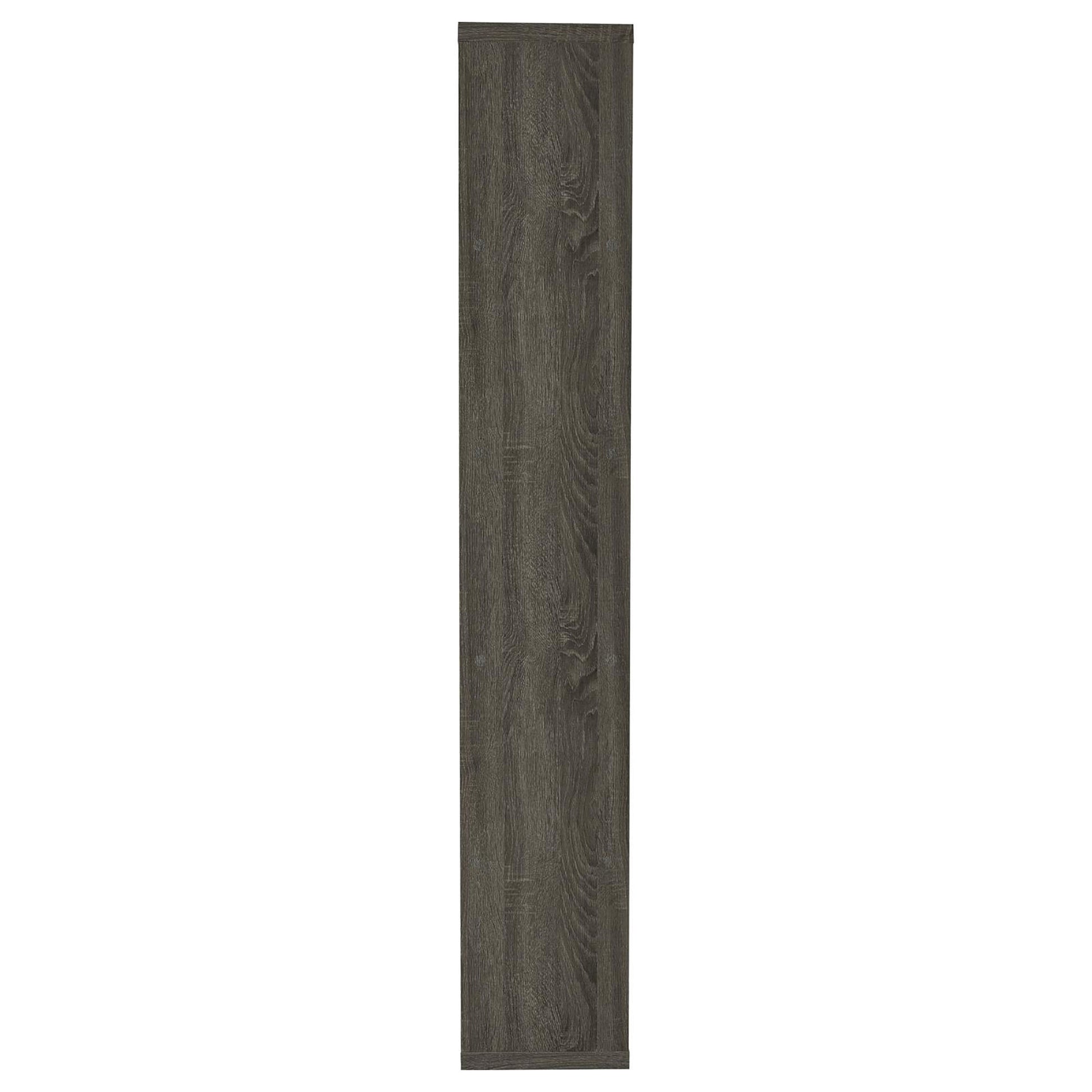 Dark gray wood grain vertical panel