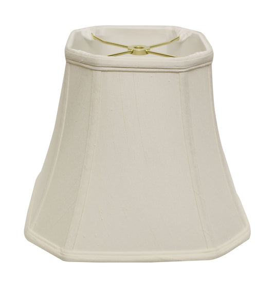 Beige linen empire lampshade with gold fitter
