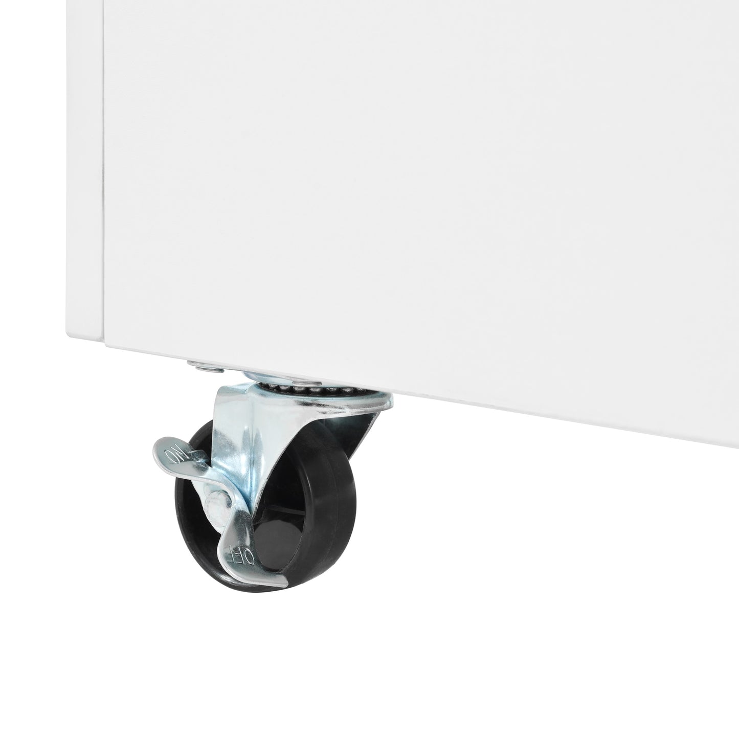 Heavyduty swivel caster with locking brake for furniture