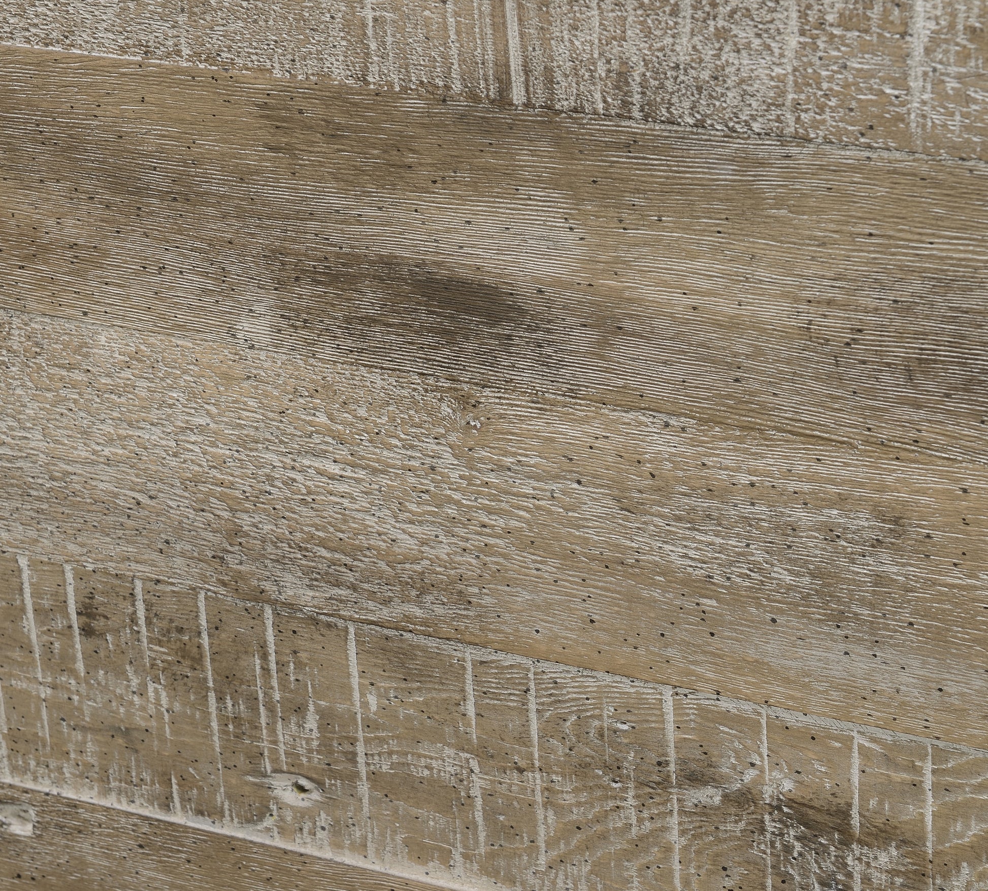 Distressed wood plank texture in warm brown and cream with visible grain