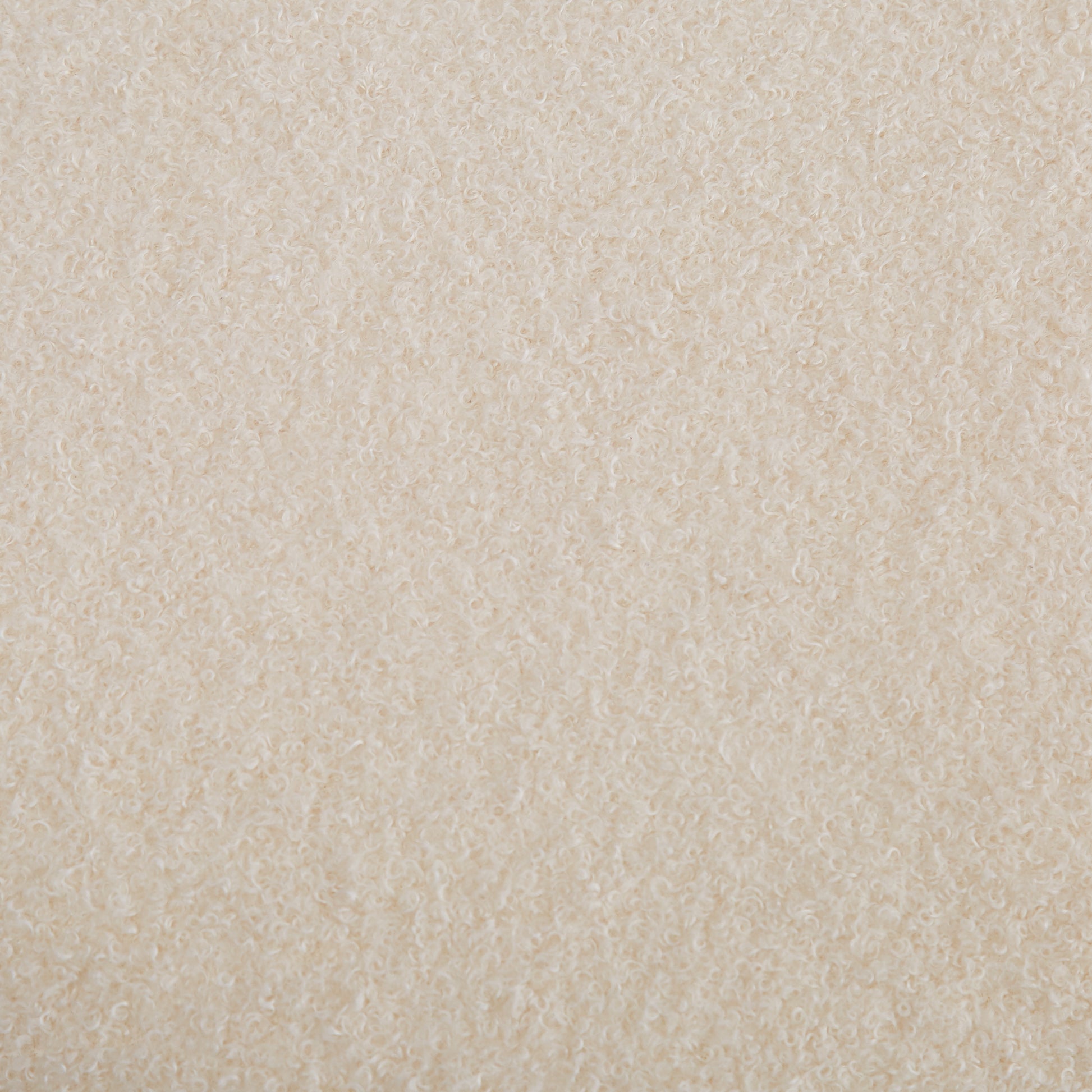 Cream curly fleece fabric texture for upholstery