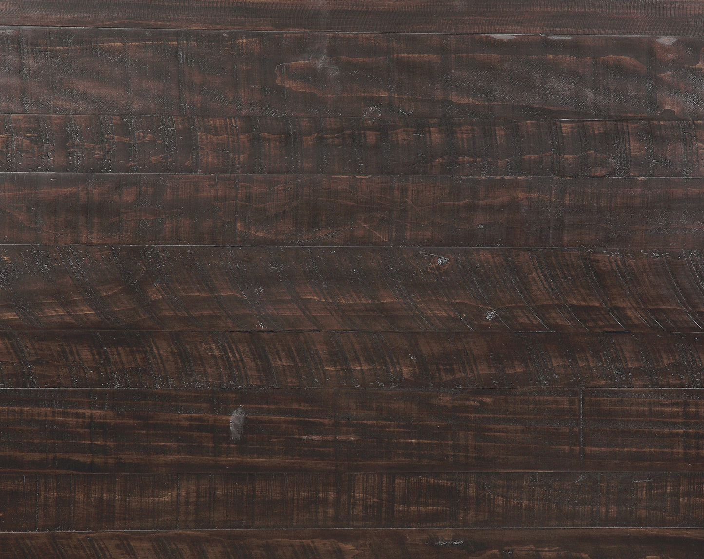 Dark stained wood plank texture closeup
