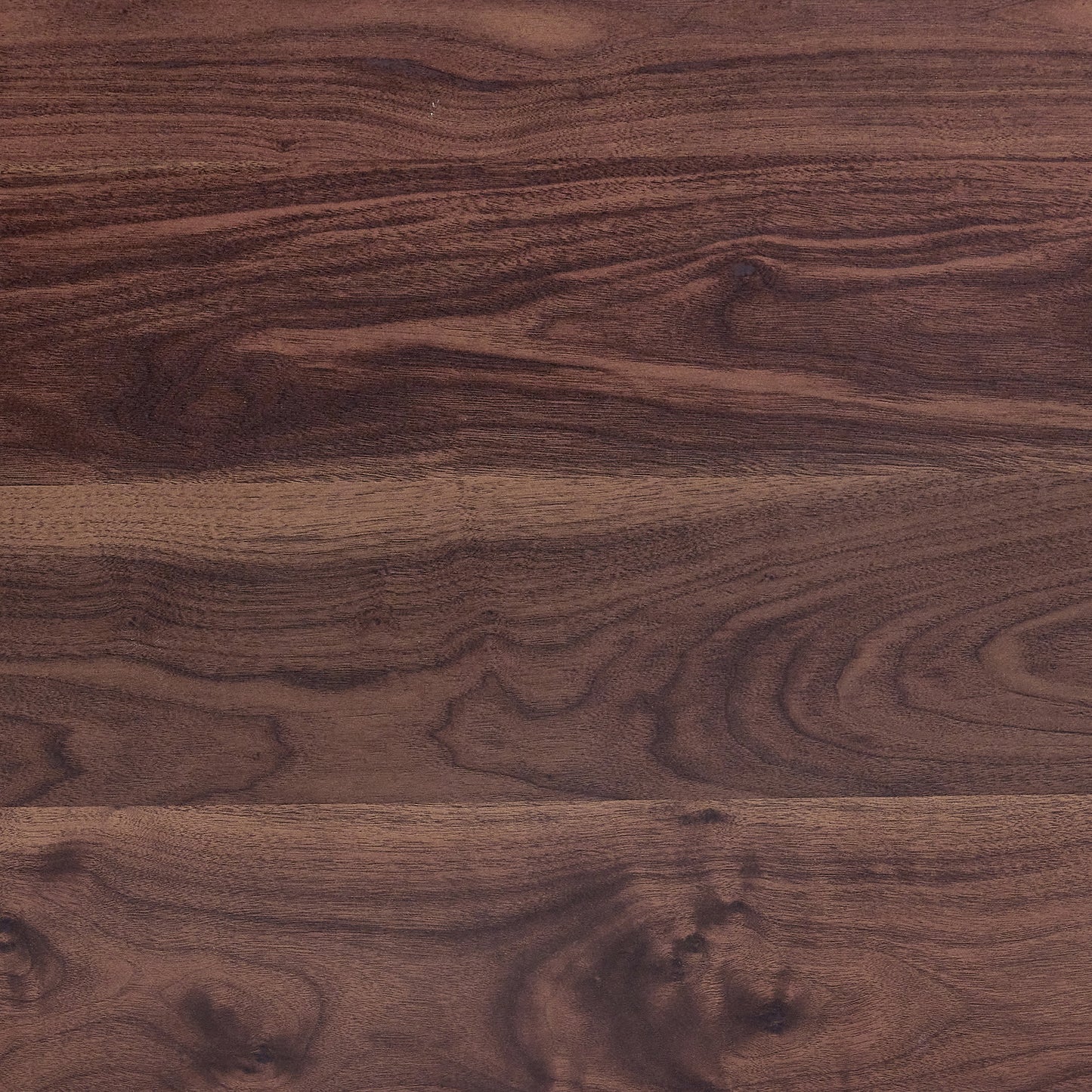 Rich dark walnut wood texture with swirling grain patterns for furniture