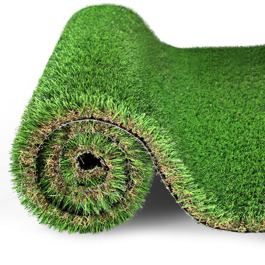 Rolled artificial turf lawn
