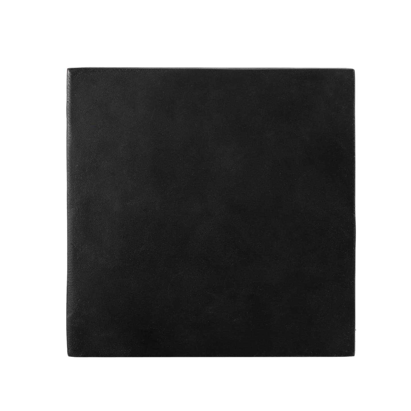 Textured black leather wallet with a clean minimalist design