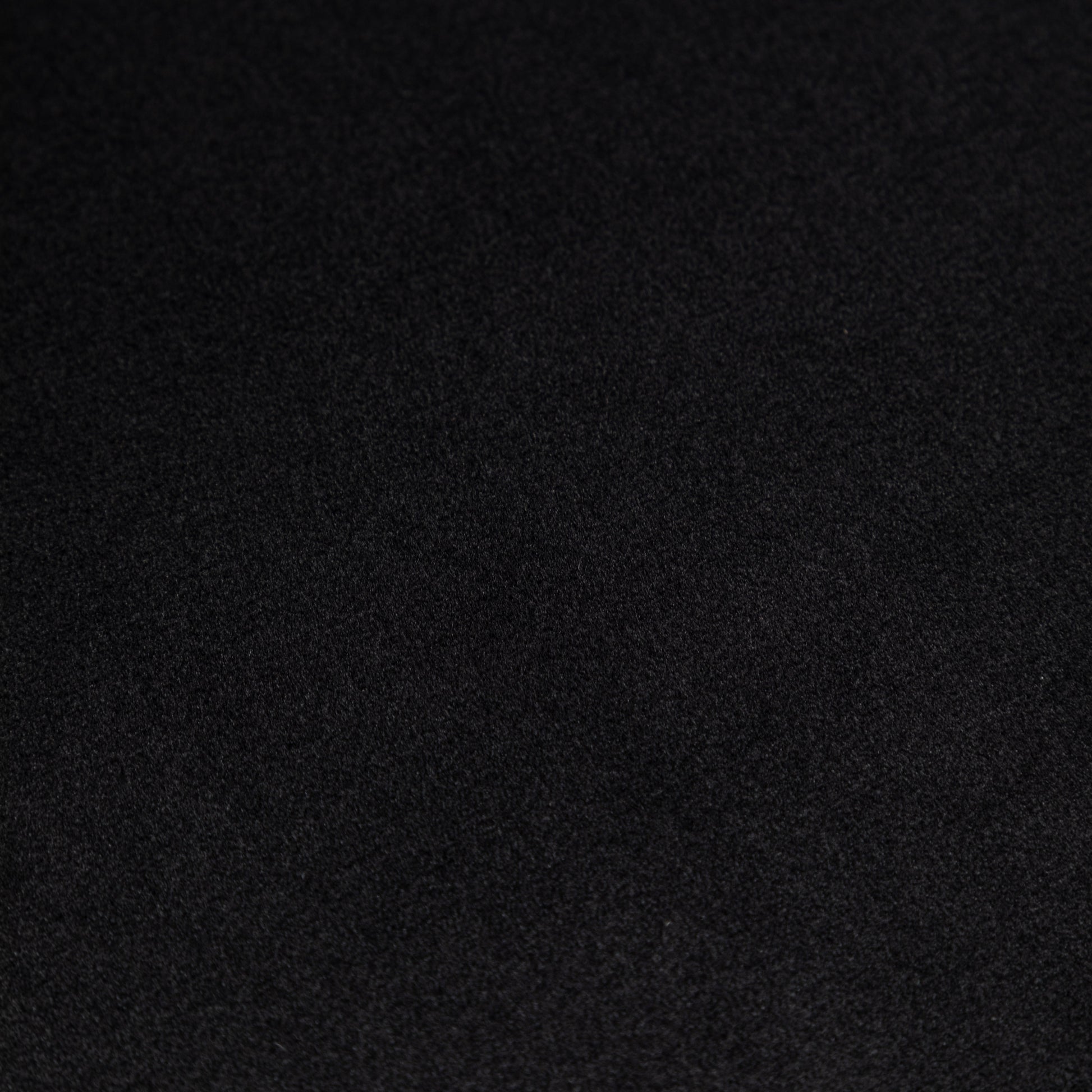 Smooth black microfiber fabric