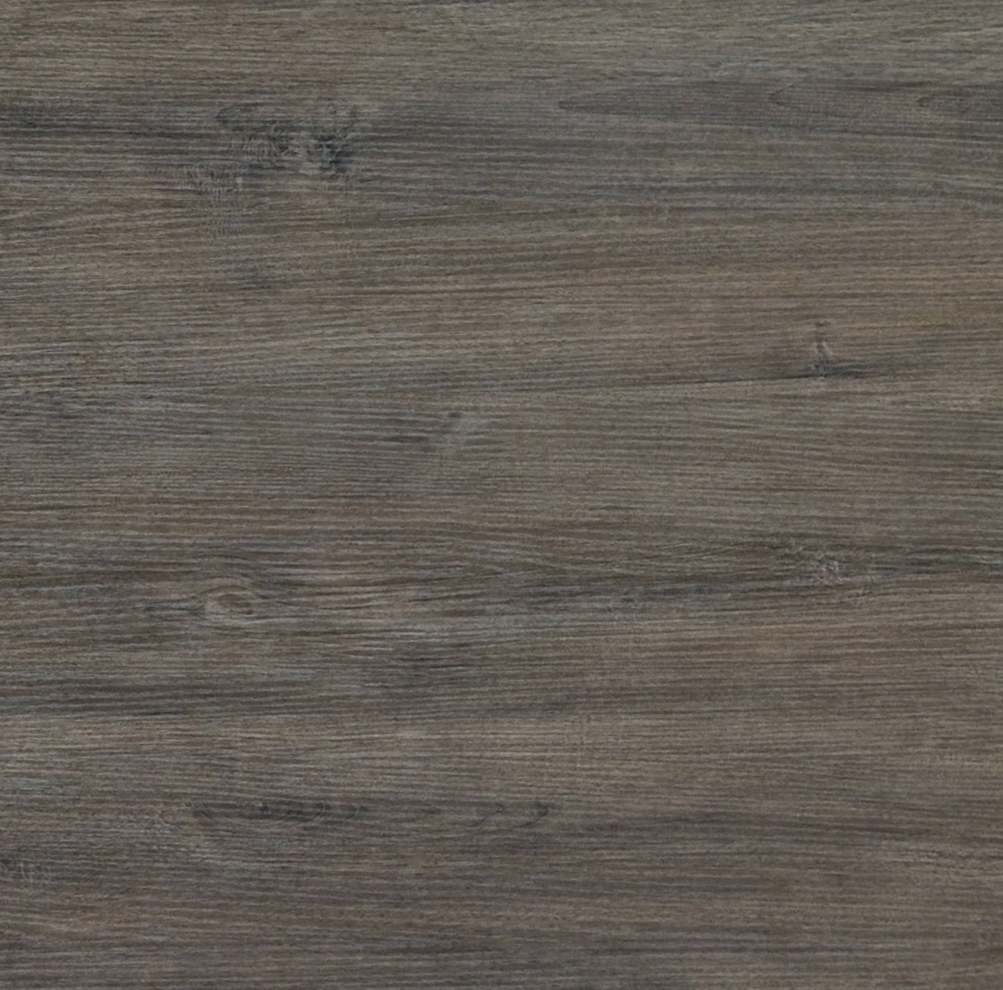 Rustic gray wood grain laminate flooring sample with natural texture