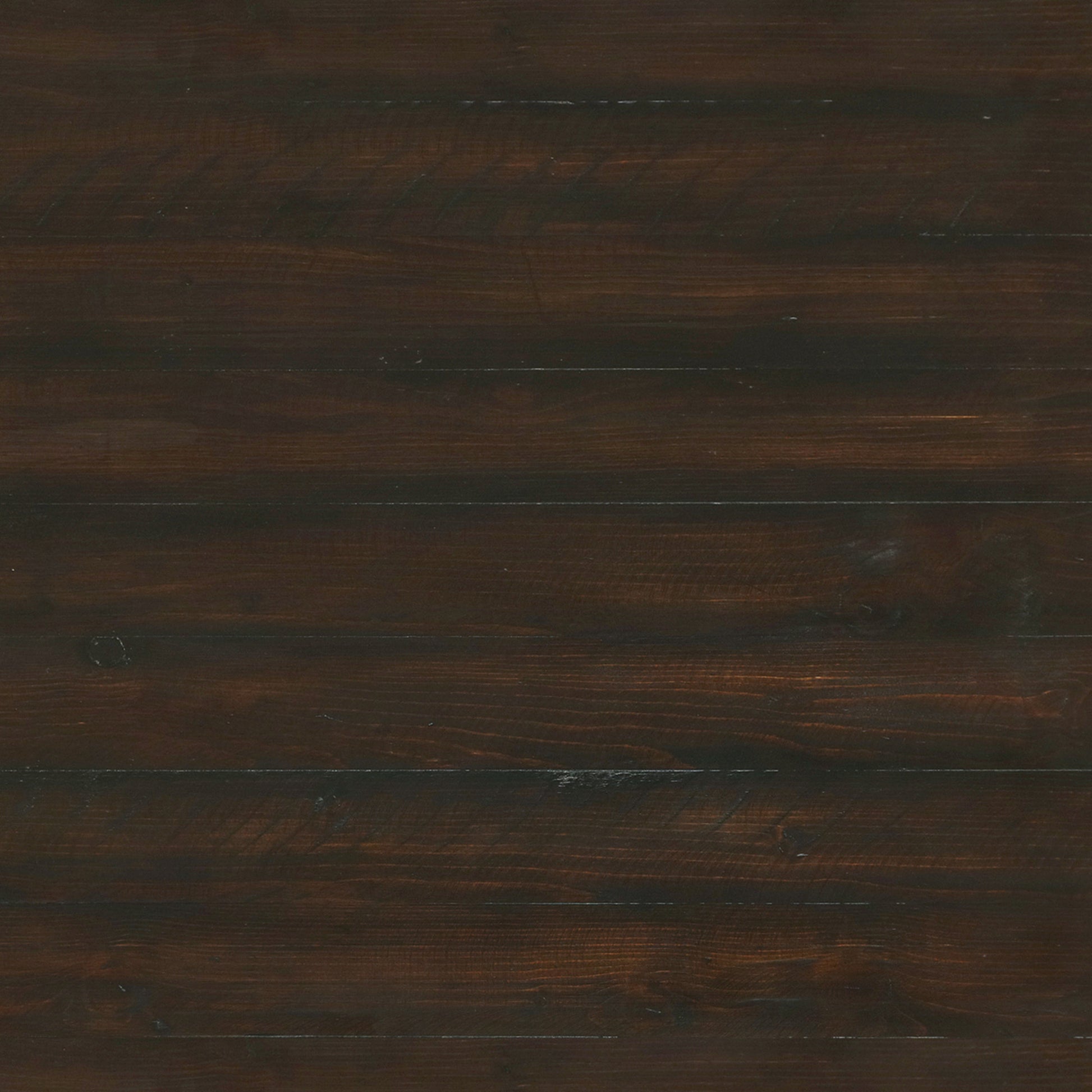 Dark stained pine wood plank texture with visible grain
