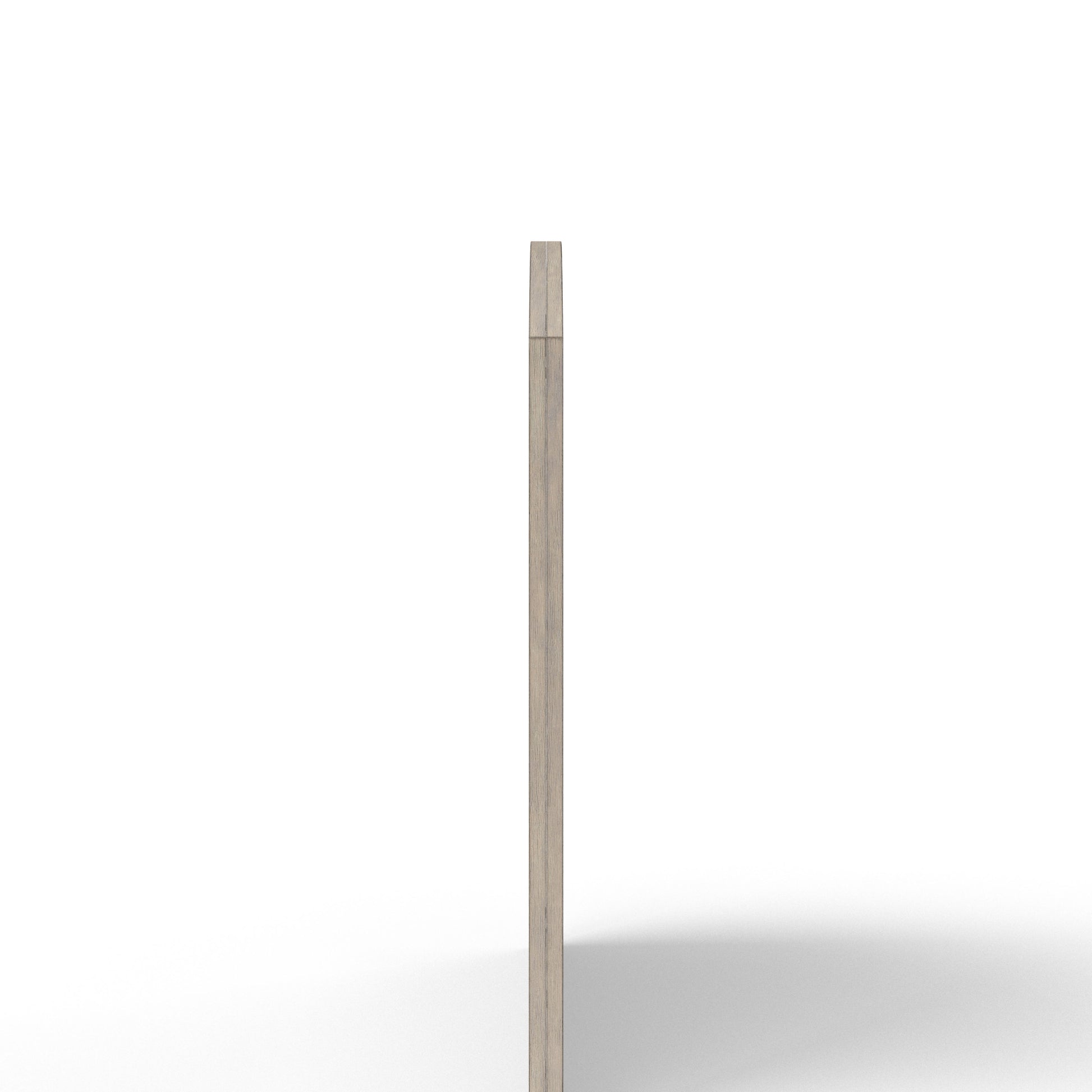 Light gray wood veneer edge trim
