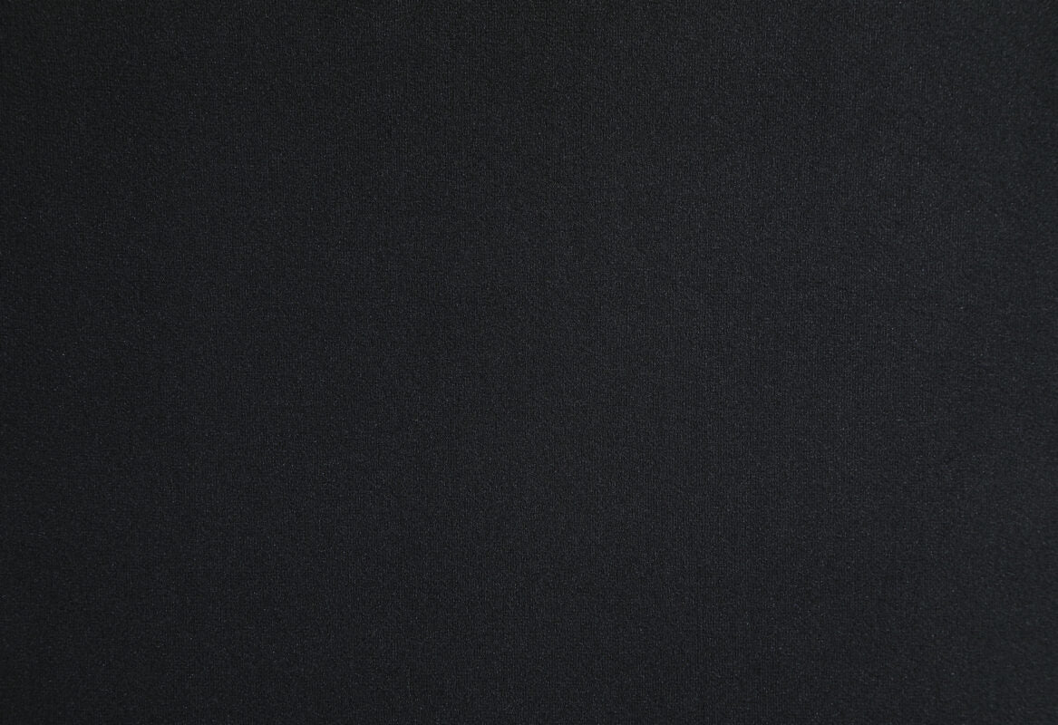 Textured black fabric swatch