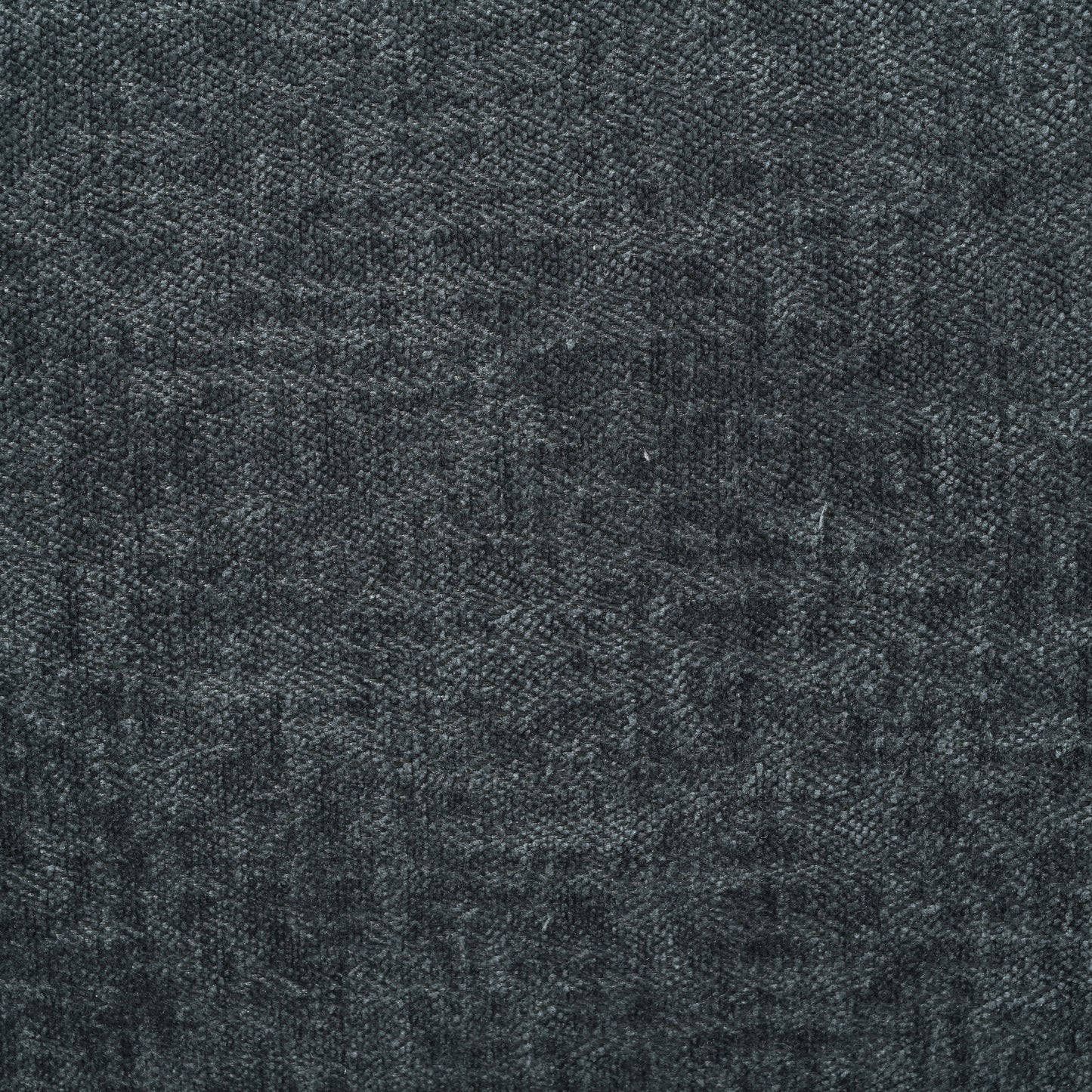 Closeup of dark gray heathered knit fabric