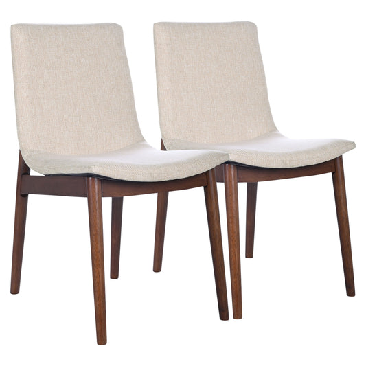 Pair of midcentury modern dining chairs