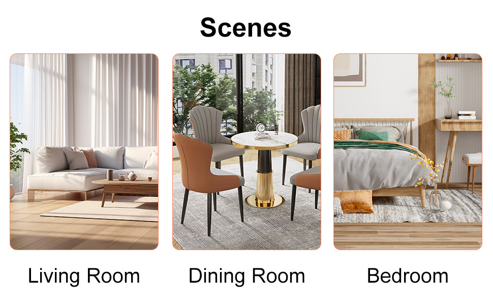 Modern lightfilled living room with a white sectional sofa and wooden coffee table